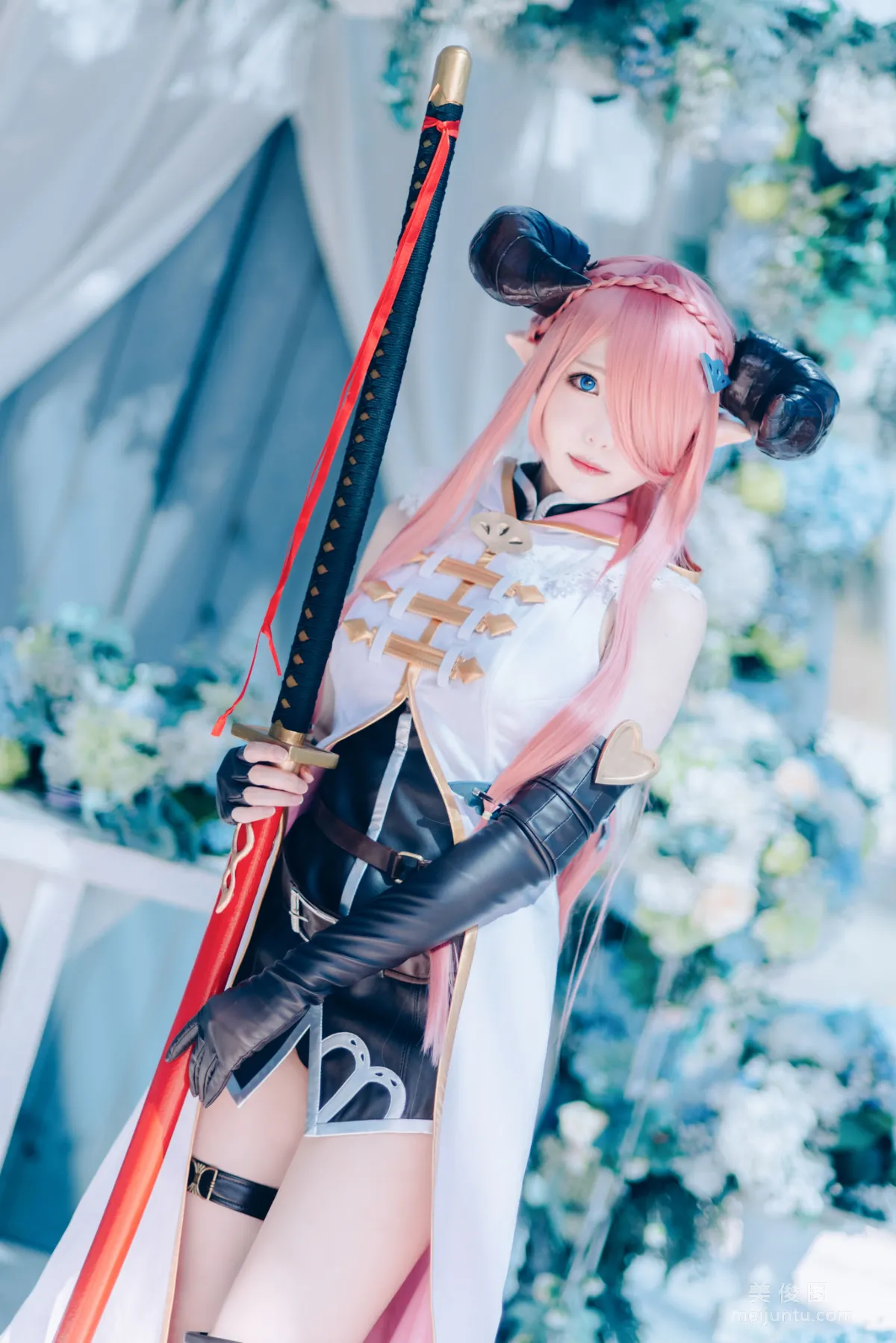 [網紅COSER] 微博妹紙霜月shimo - 碧藍幻想 娜爾梅亞 57