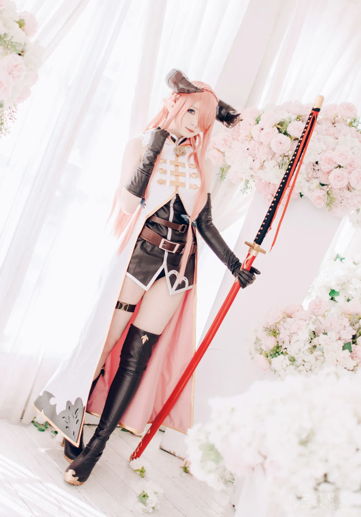 [網紅COSER] 微博妹紙霜月shimo - 碧藍幻想 娜爾梅亞 79