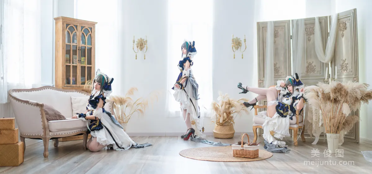 [網紅COSER] 微博妹子Momoko葵葵 - 柴郡 25