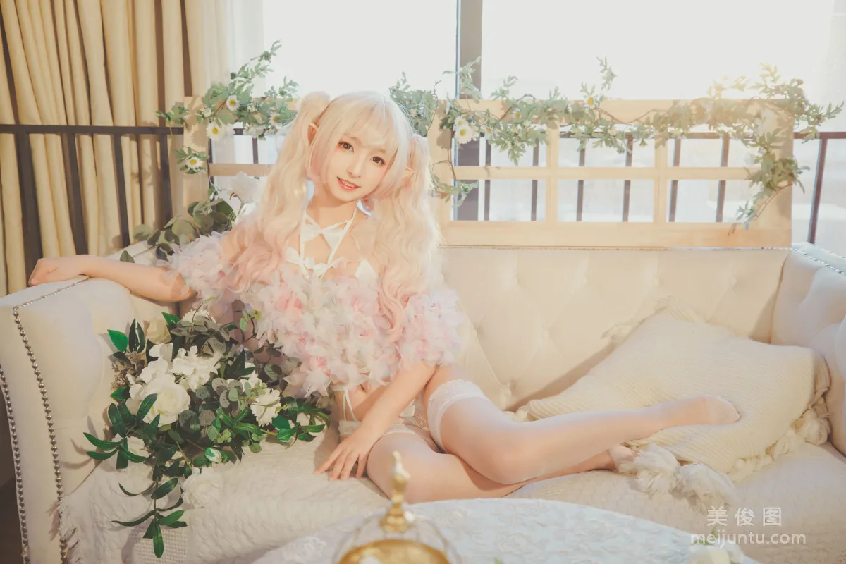 [網紅COSER] 神楽闆真冬 之柔らかい永遠 寫真套圖 123