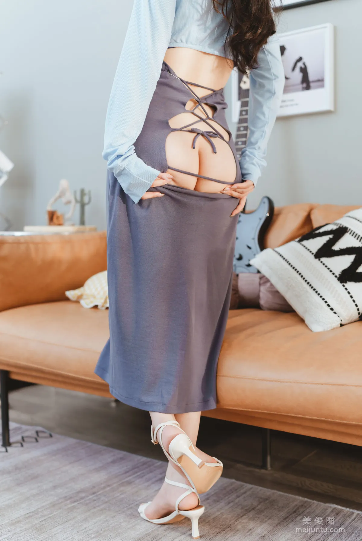 [網紅COSER] rioko涼涼子 - 吉他妹妹系帶裙 23