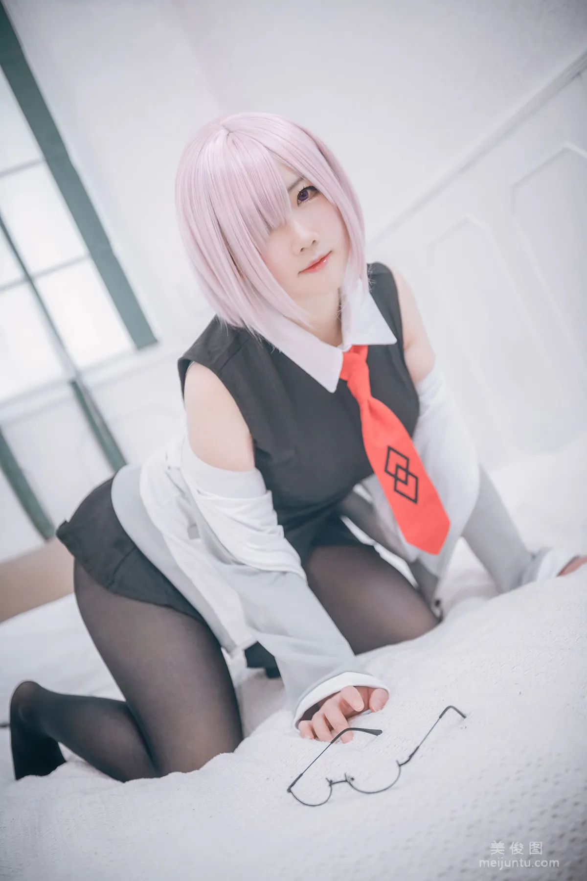[網紅COSER] 微肉感萌妹是本末末 - 瑪修常服＆貓咪下着 4
