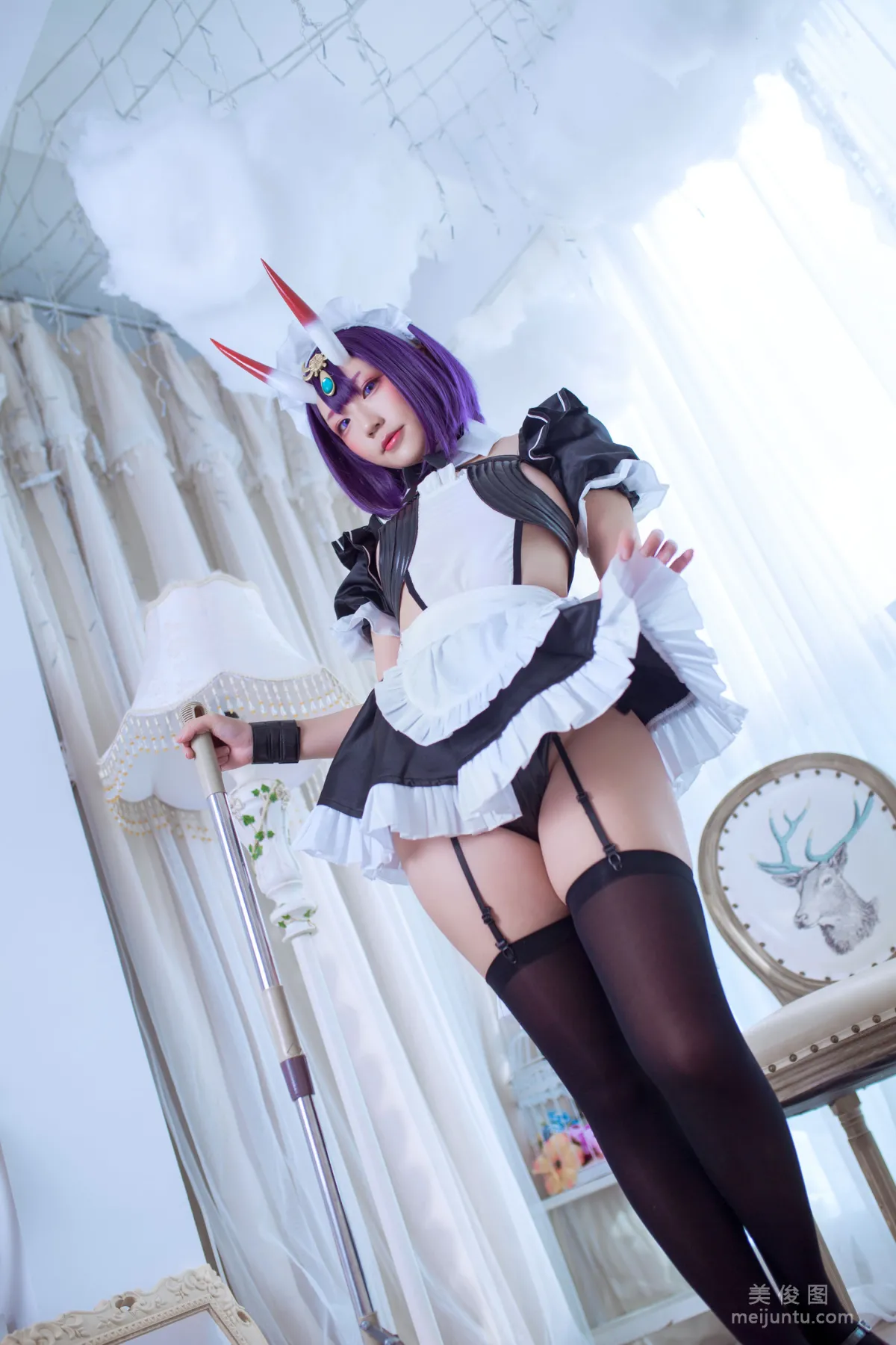 [網紅COSER] 動漫博主Mime彌美 - 酒呑童子女仆 1