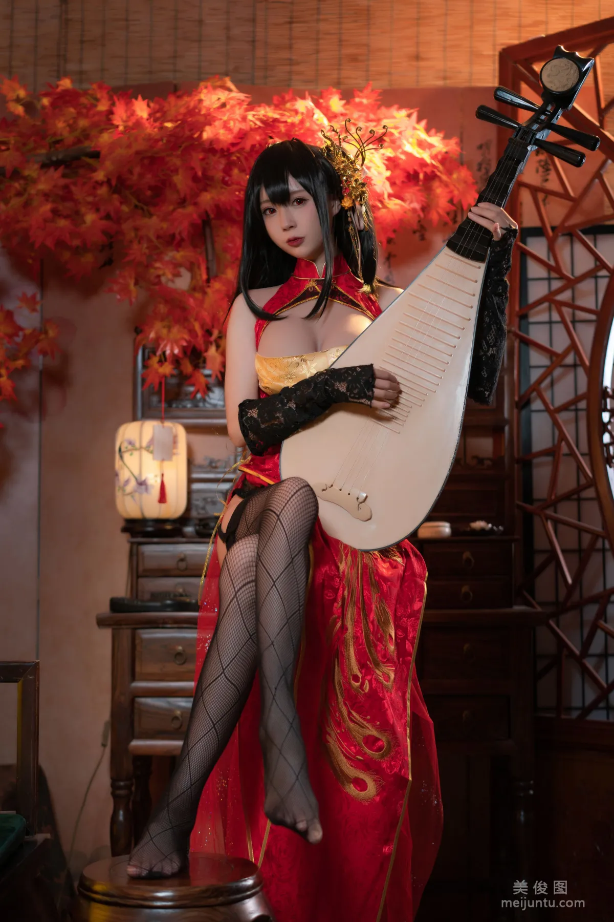 [網紅COSER] 西園寺南歌 - 大鳳 旗袍 寫真套圖 2