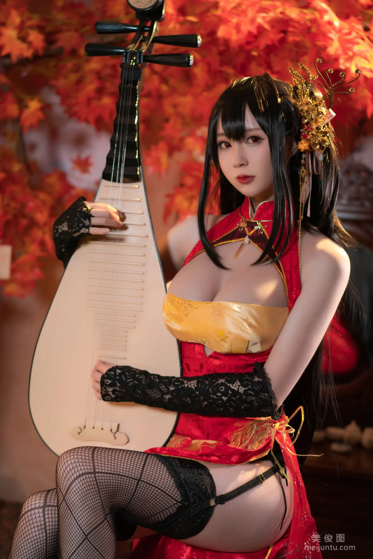 [網紅COSER] 西園寺南歌 - 大鳳 旗袍 寫真套圖 3