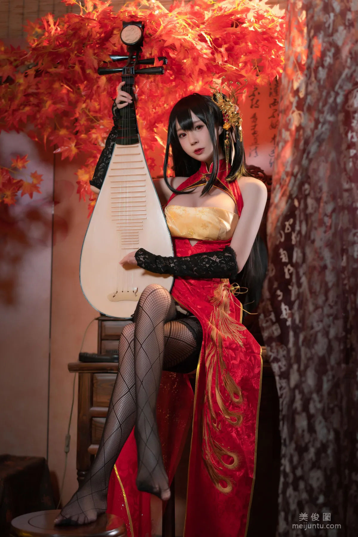 [網紅COSER] 西園寺南歌 - 大鳳 旗袍 寫真套圖 1