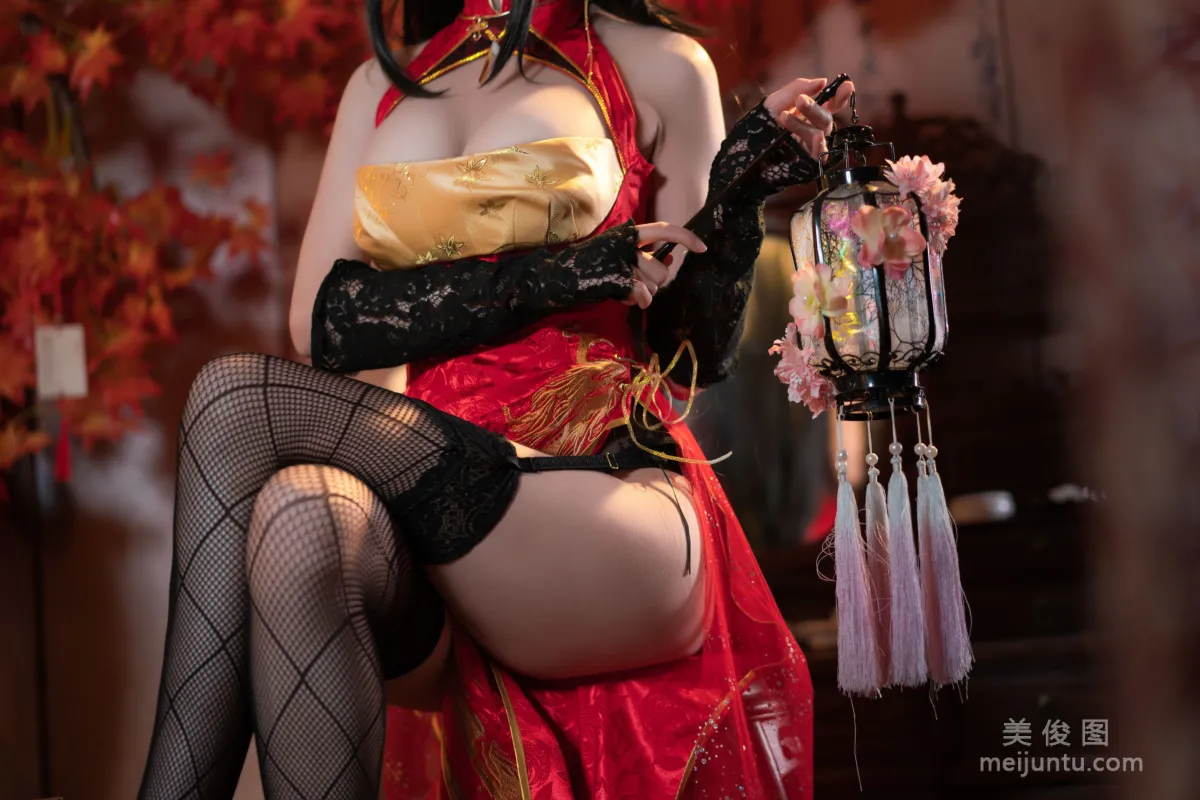 [網紅COSER] 西園寺南歌 - 大鳳 旗袍 寫真套圖 18