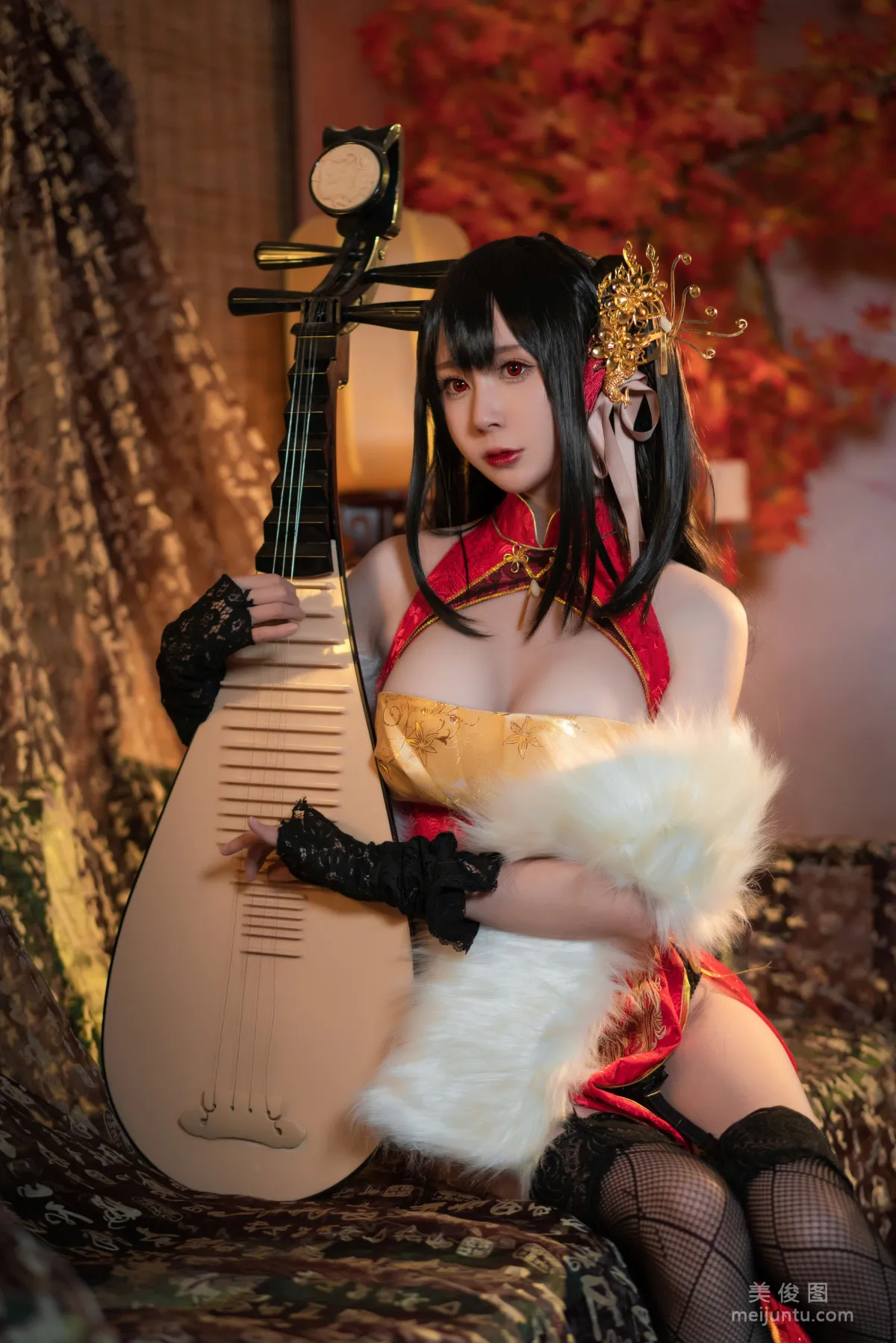 [網紅COSER] 西園寺南歌 - 大鳳 旗袍 寫真套圖 33