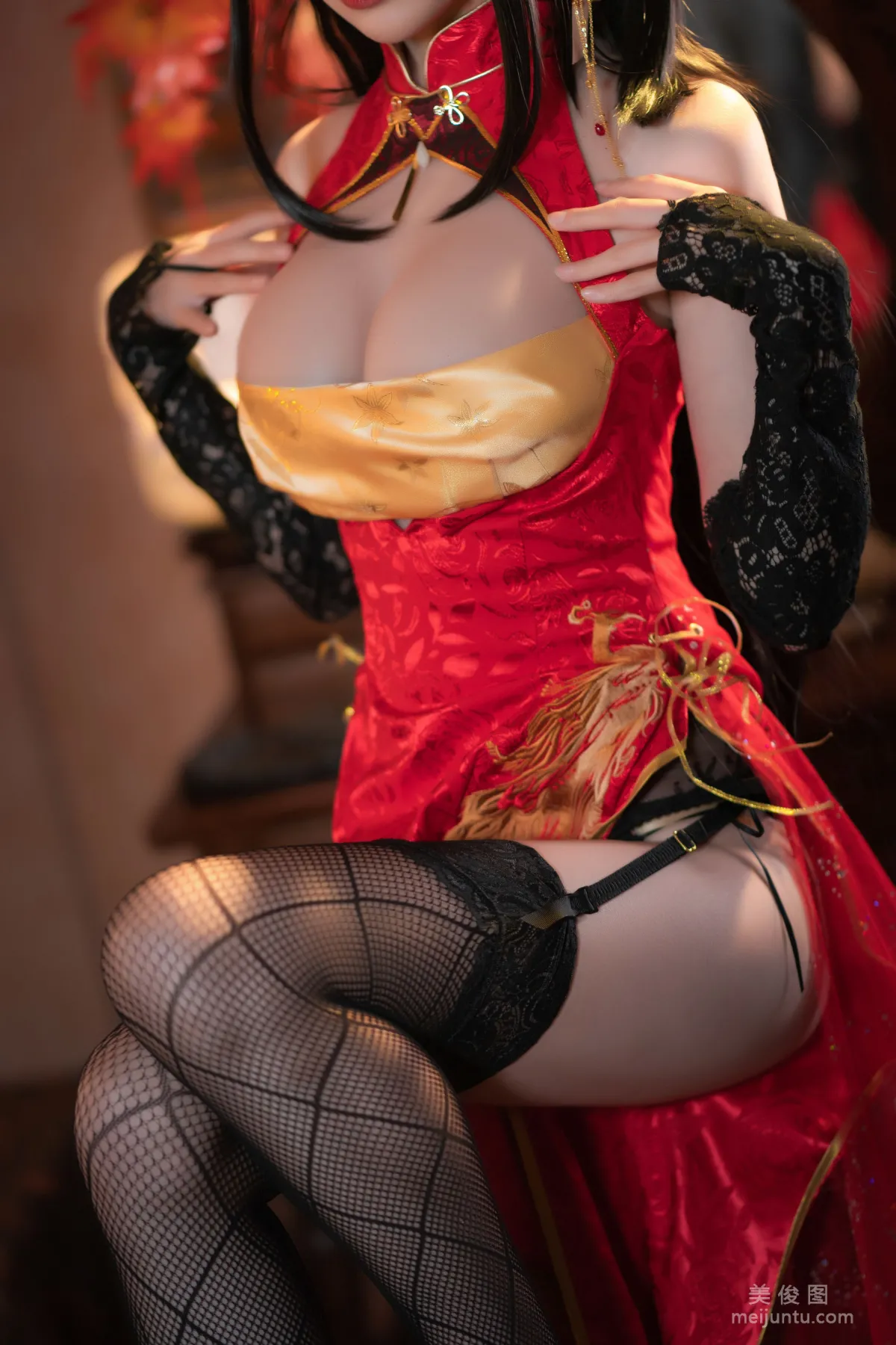 [網紅COSER] 西園寺南歌 - 大鳳 旗袍 寫真套圖 13