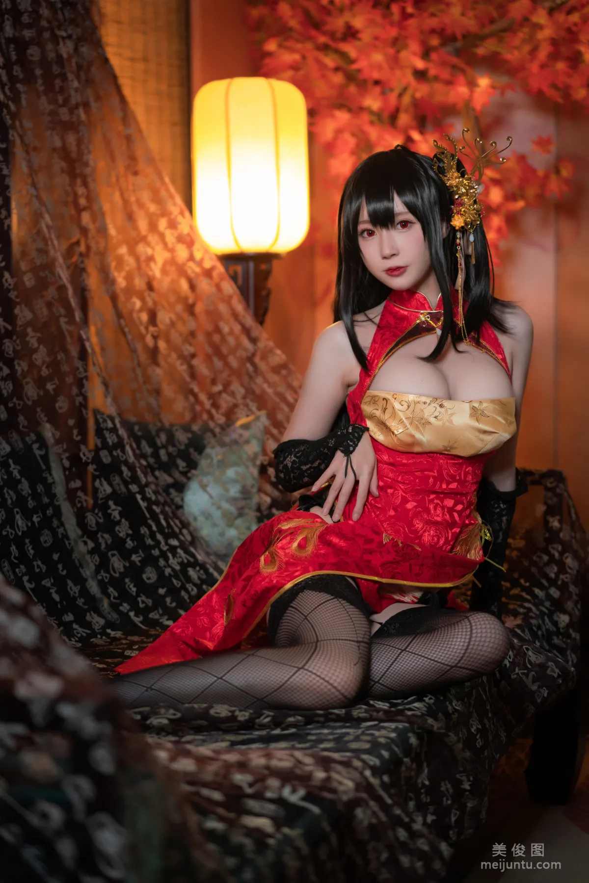 [網紅COSER] 西園寺南歌 - 大鳳 旗袍 寫真套圖 20