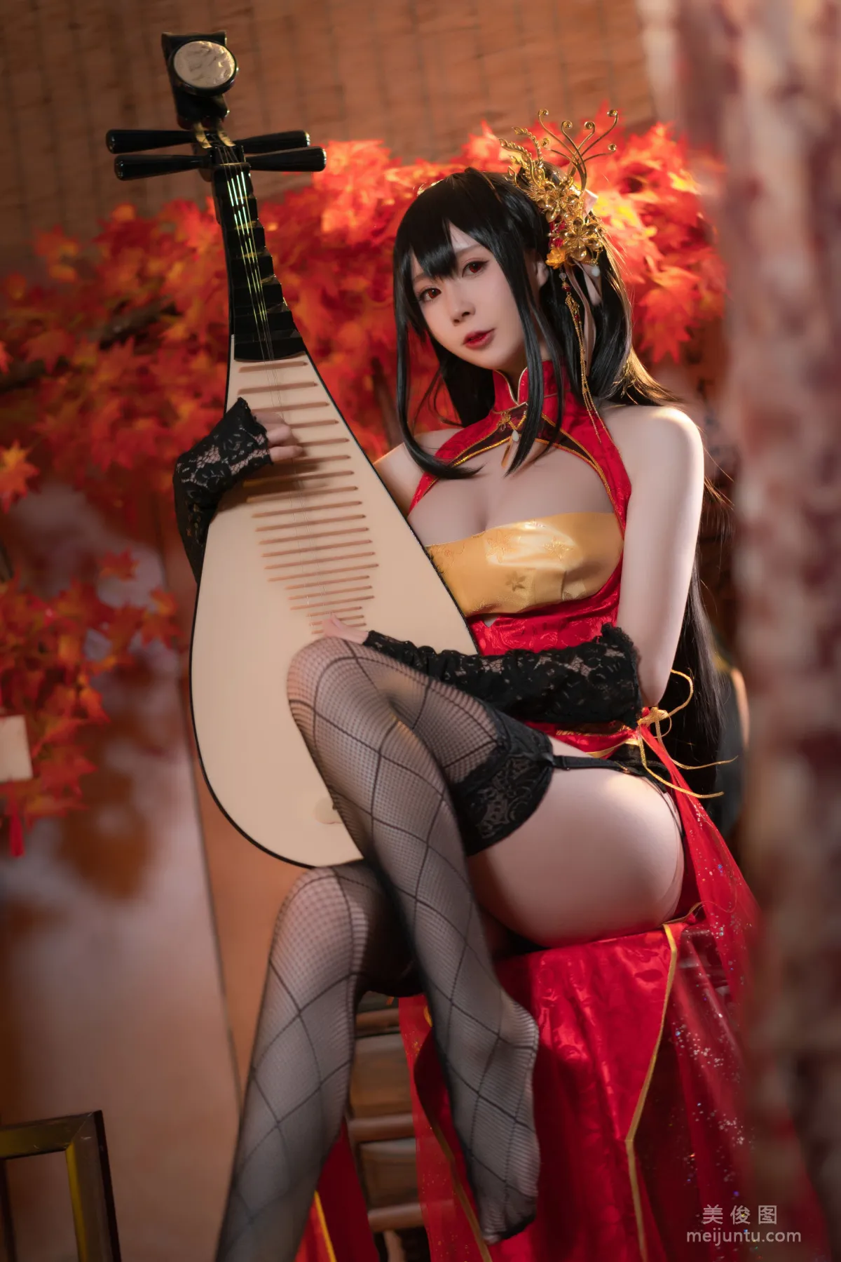 [網紅COSER] 西園寺南歌 - 大鳳 旗袍 寫真套圖 5