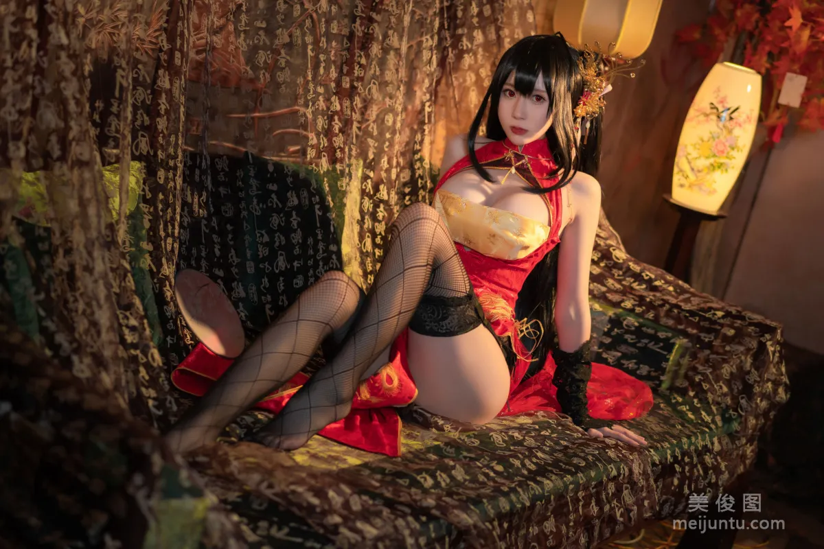[網紅COSER] 西園寺南歌 - 大鳳 旗袍 寫真套圖 24