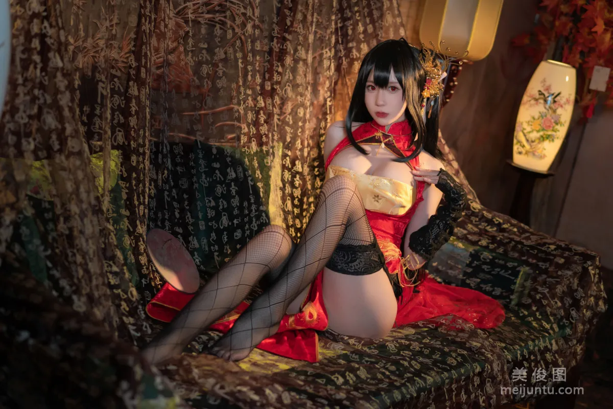 [網紅COSER] 西園寺南歌 - 大鳳 旗袍 寫真套圖 25
