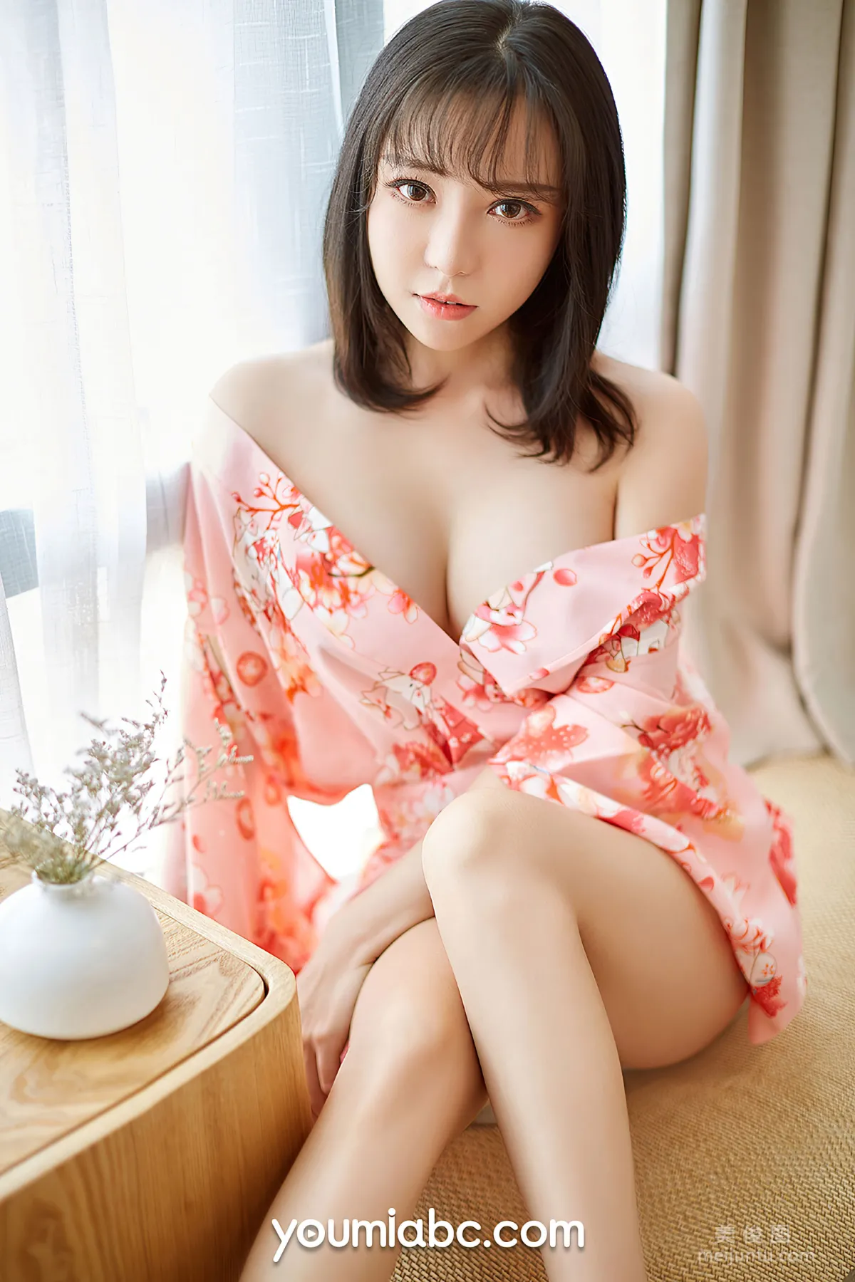 [尤蜜YouMi] 白亦Ada - 粉嫩櫻花喵 套圖 17