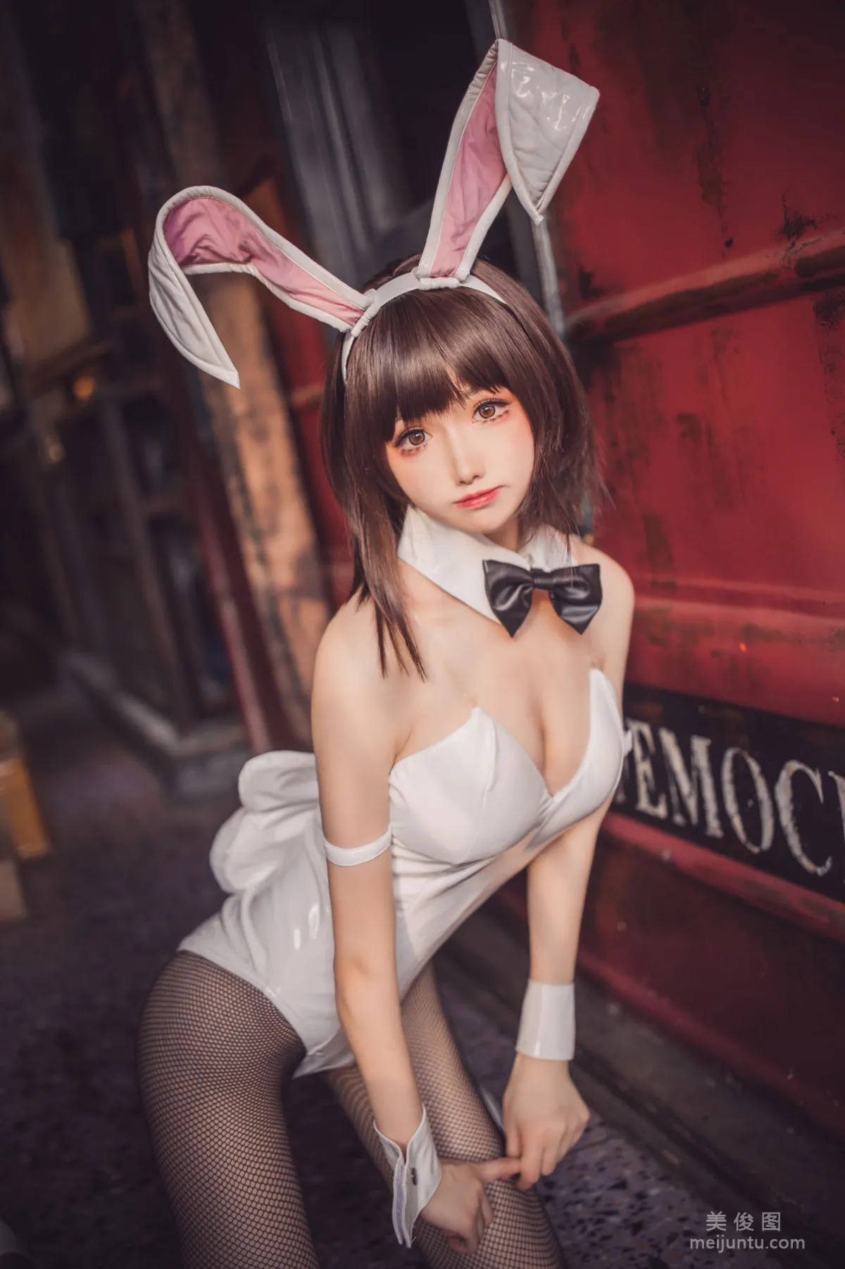 [網紅COSER寫真] 衣衣 - 加藤惠兔女郎 15