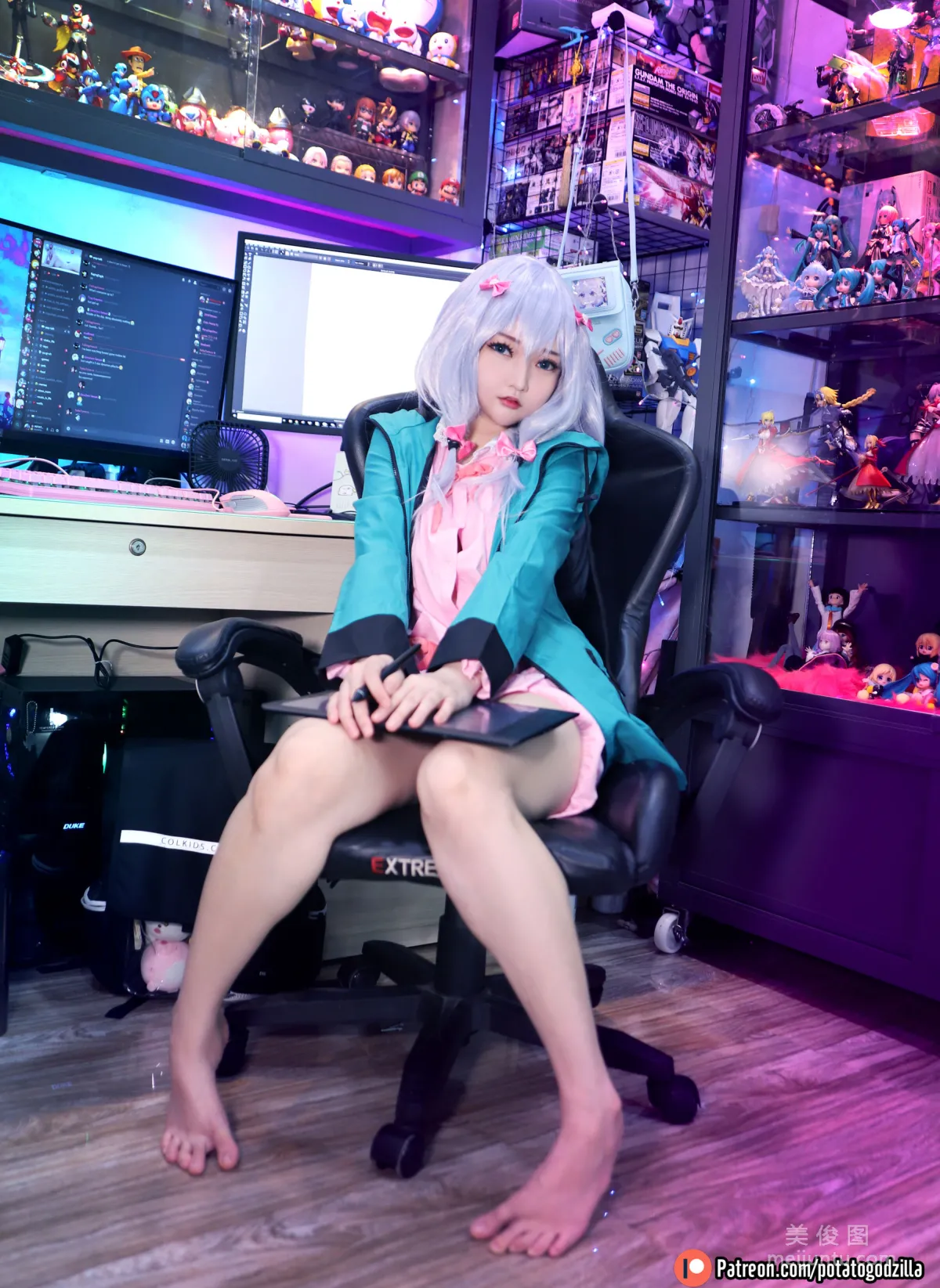 [网红COSER写真] Potato Godzilla - Sagiri 套图5