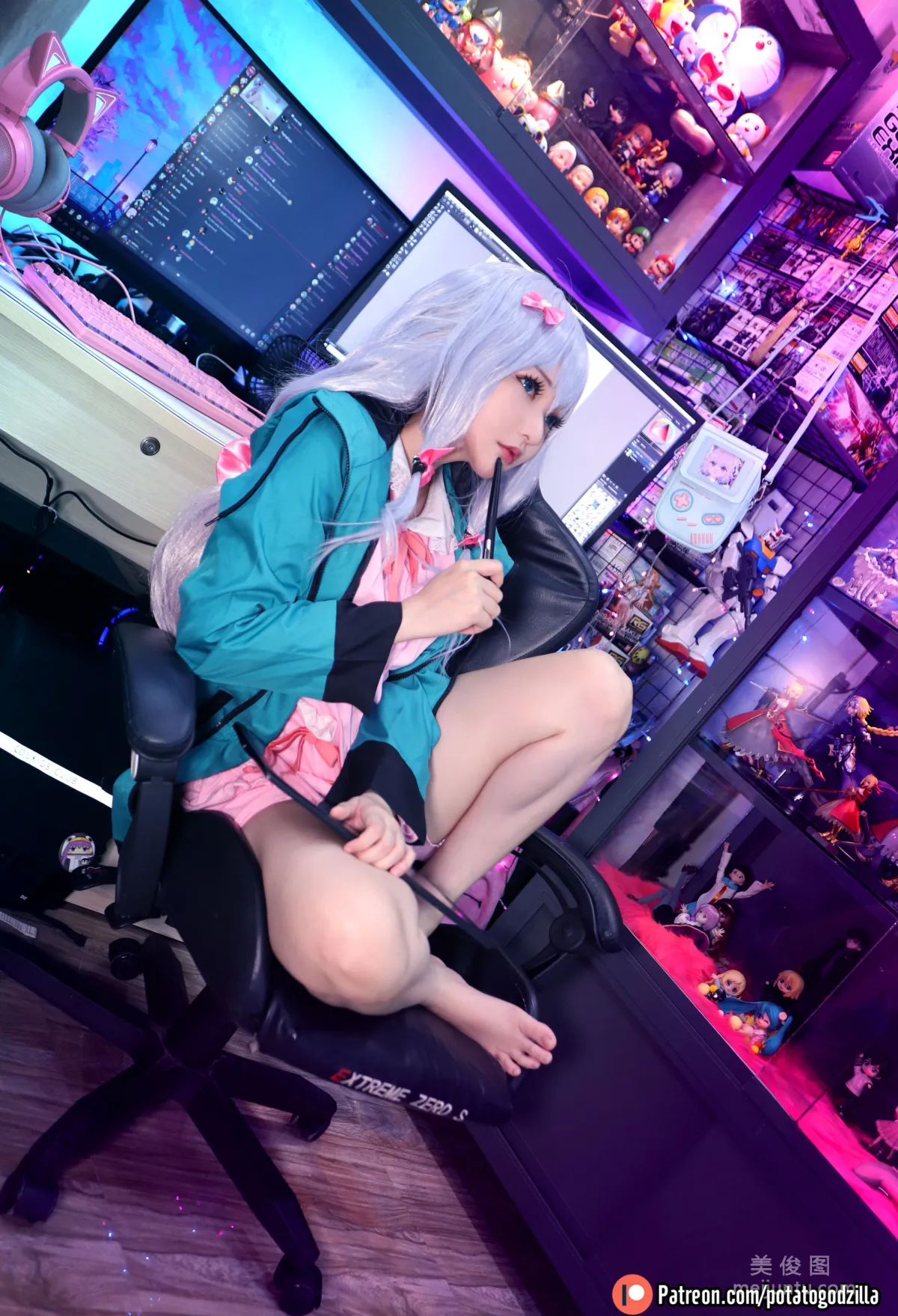 [网红COSER写真] Potato Godzilla - Sagiri 套图7