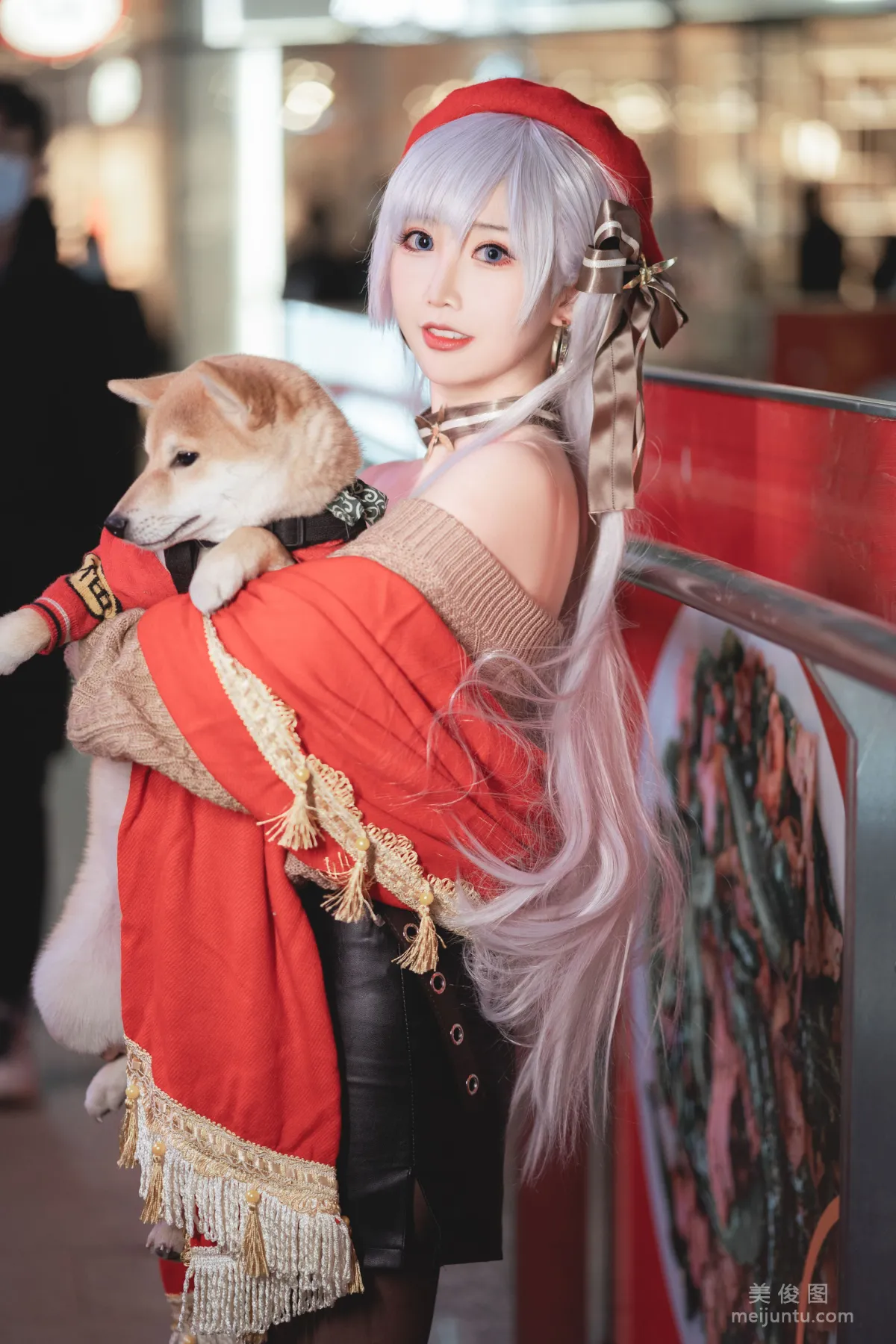 [网红COSER写真] 面饼仙儿 - 圣诞贝法 套图2