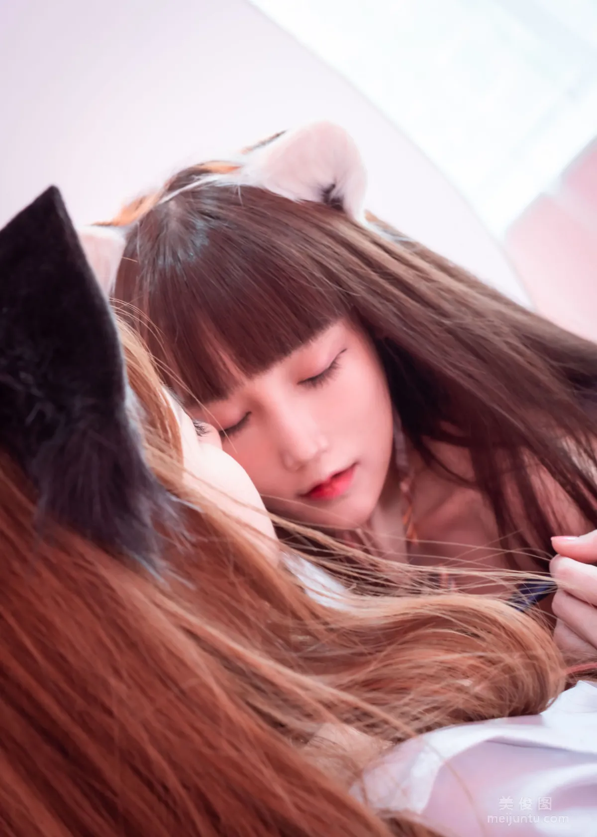 [网红COSER写真] COS少女星野咪兔&金蜜儿 - 萌宠养成手册11