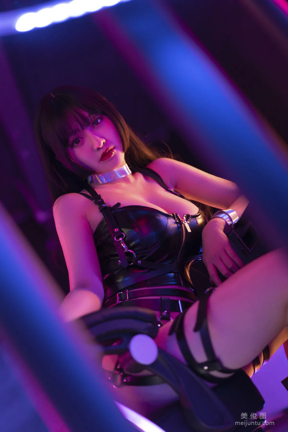 [網紅COSER寫真] 動漫博主脫尾巴Mizuki - 賽博朋克 29