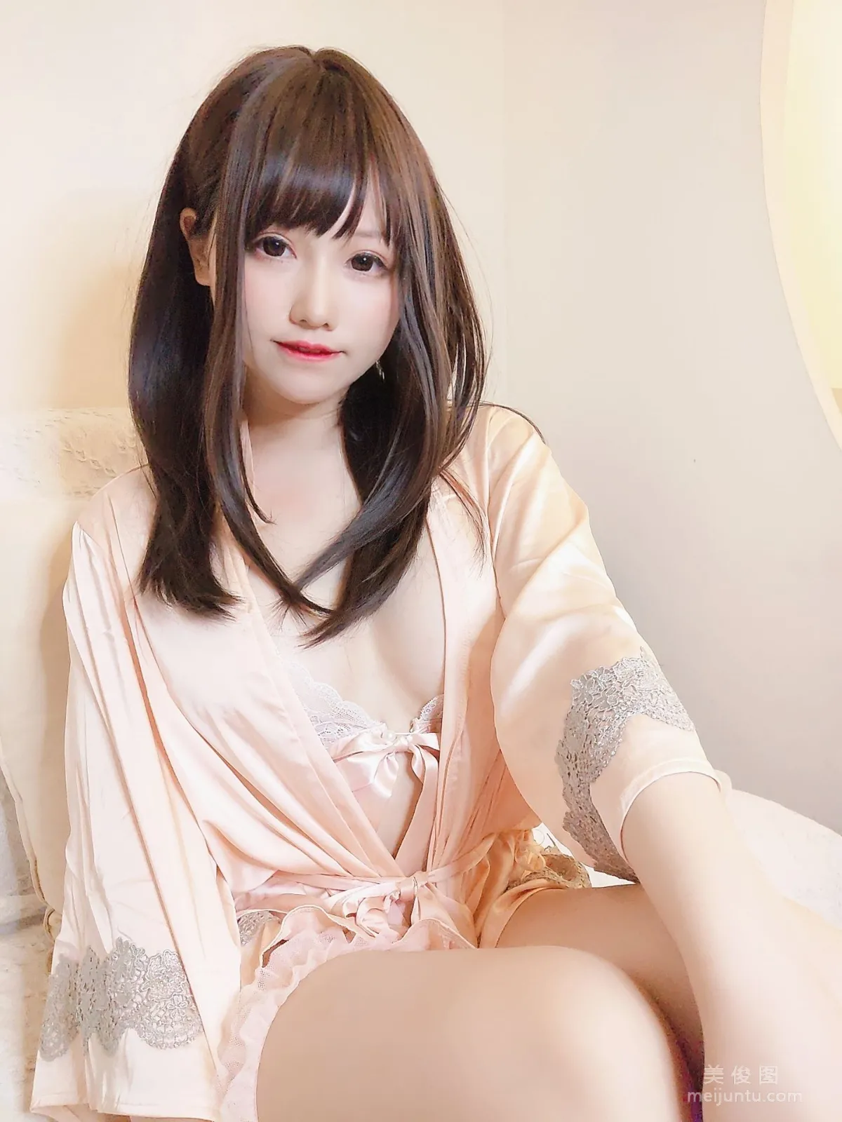 [網紅COSER寫真] 萌妹子Nyako喵子 - 妄想彼女との同棲生活 之 2組居家睡衣系列 27