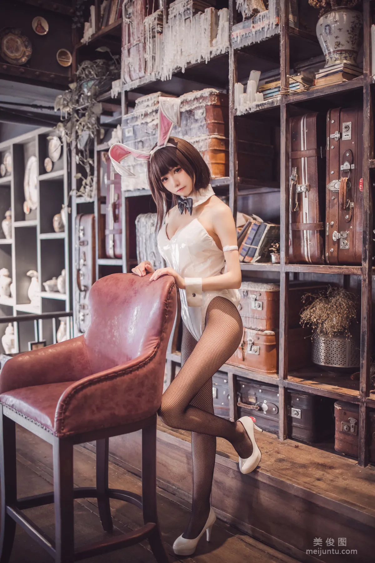 [網紅COSER寫真] 衣衣 - 加藤惠兔女郎 28