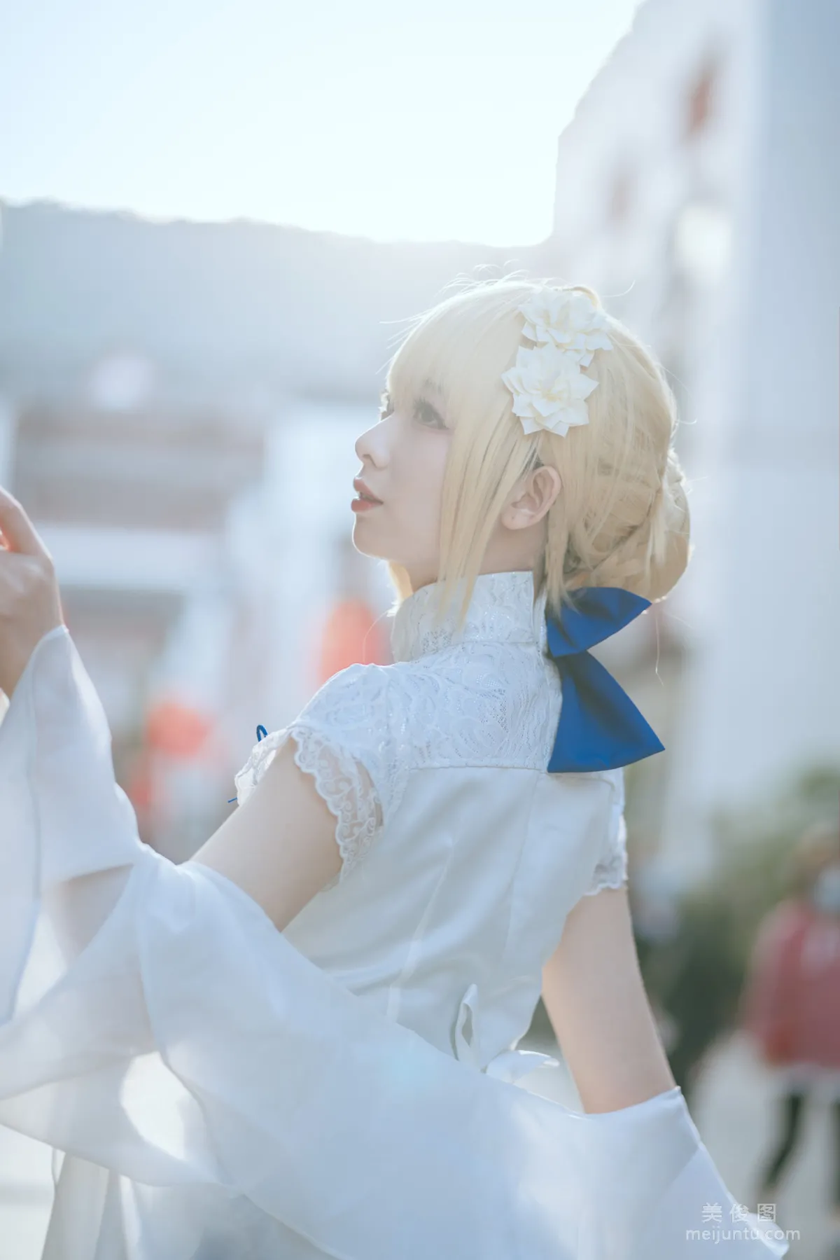 [網紅COSER寫真] 動漫博主封疆疆v - saber 旗袍 套圖 33