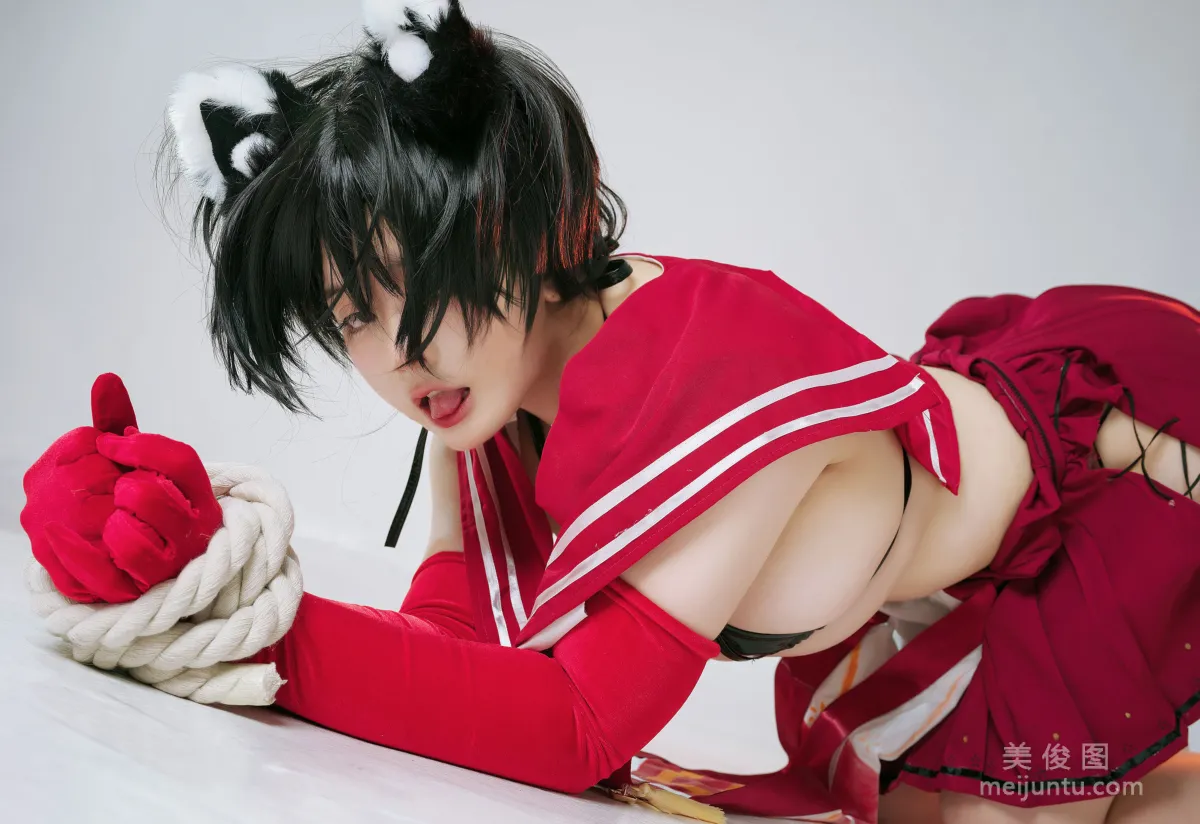 [網紅COSER寫真] NinJA阿寨寨 - 椿 34