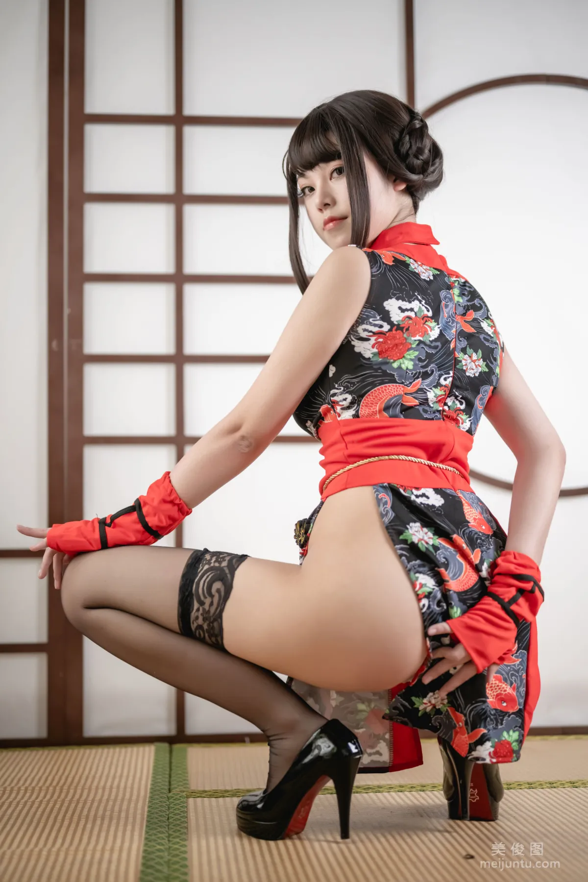 [網紅COSER寫真] 蜜汁貓裘 - 忍者2 寫真套圖 42