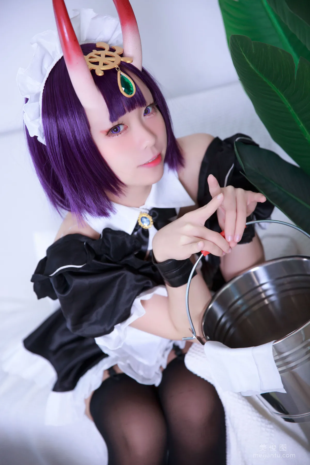 [網紅COSER寫真] 動漫博主G44不會受傷 - 酒吞女仆 4
