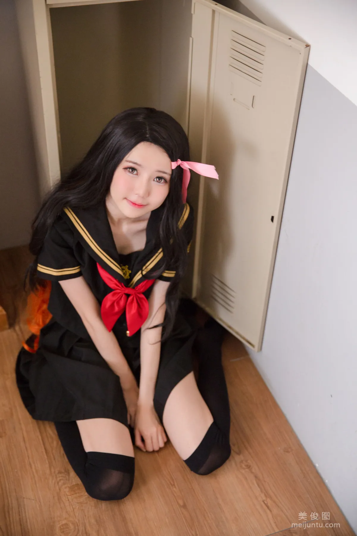 [網紅COSER寫真] Sally Dorasnow - Nezuko School 1
