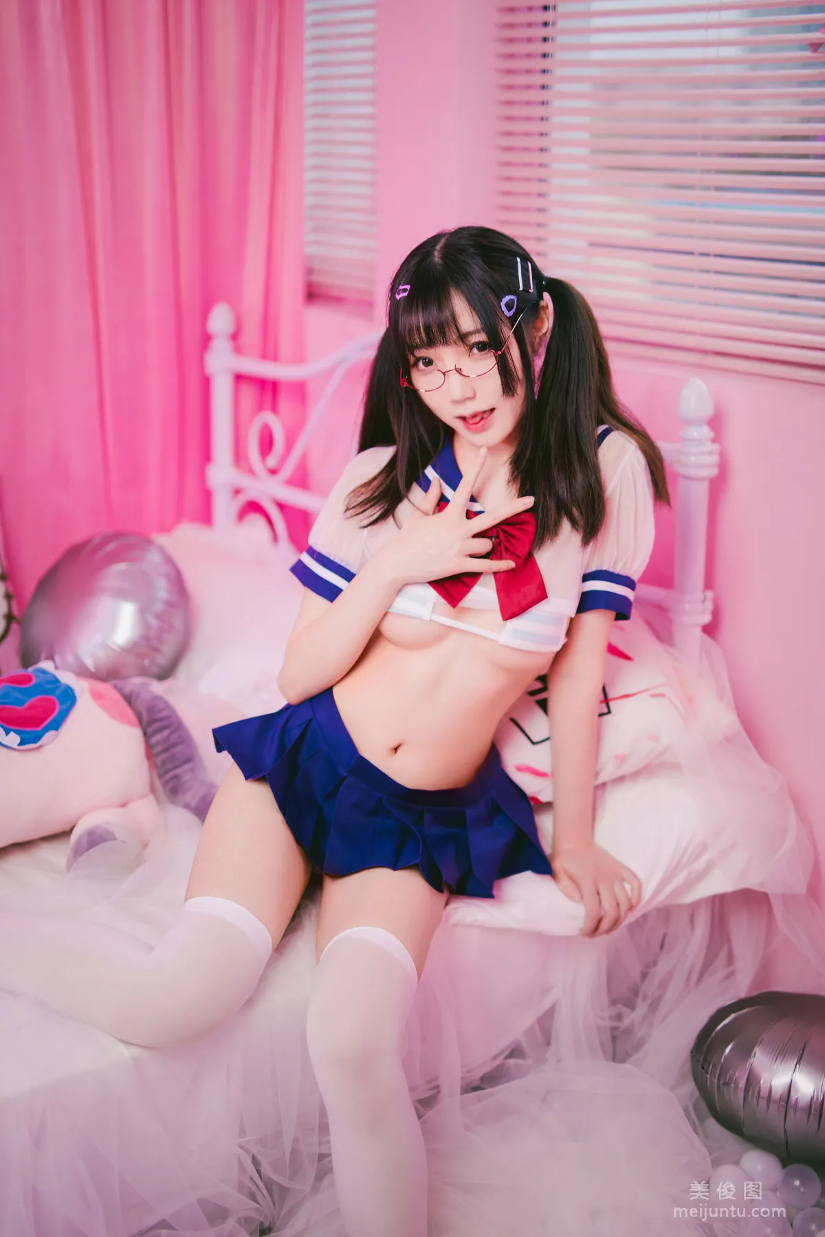[網紅COSER寫真] 蘿莉福利真央Mao - JK 套圖 7