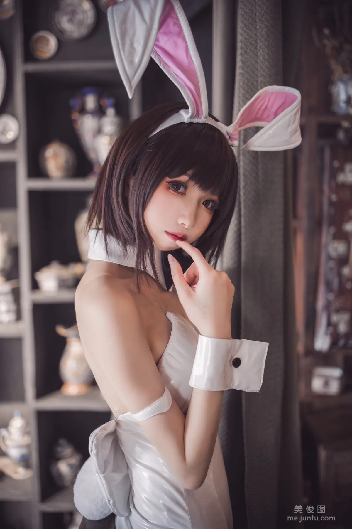 [網紅COSER寫真] 衣衣 - 加藤惠兔女郎 51