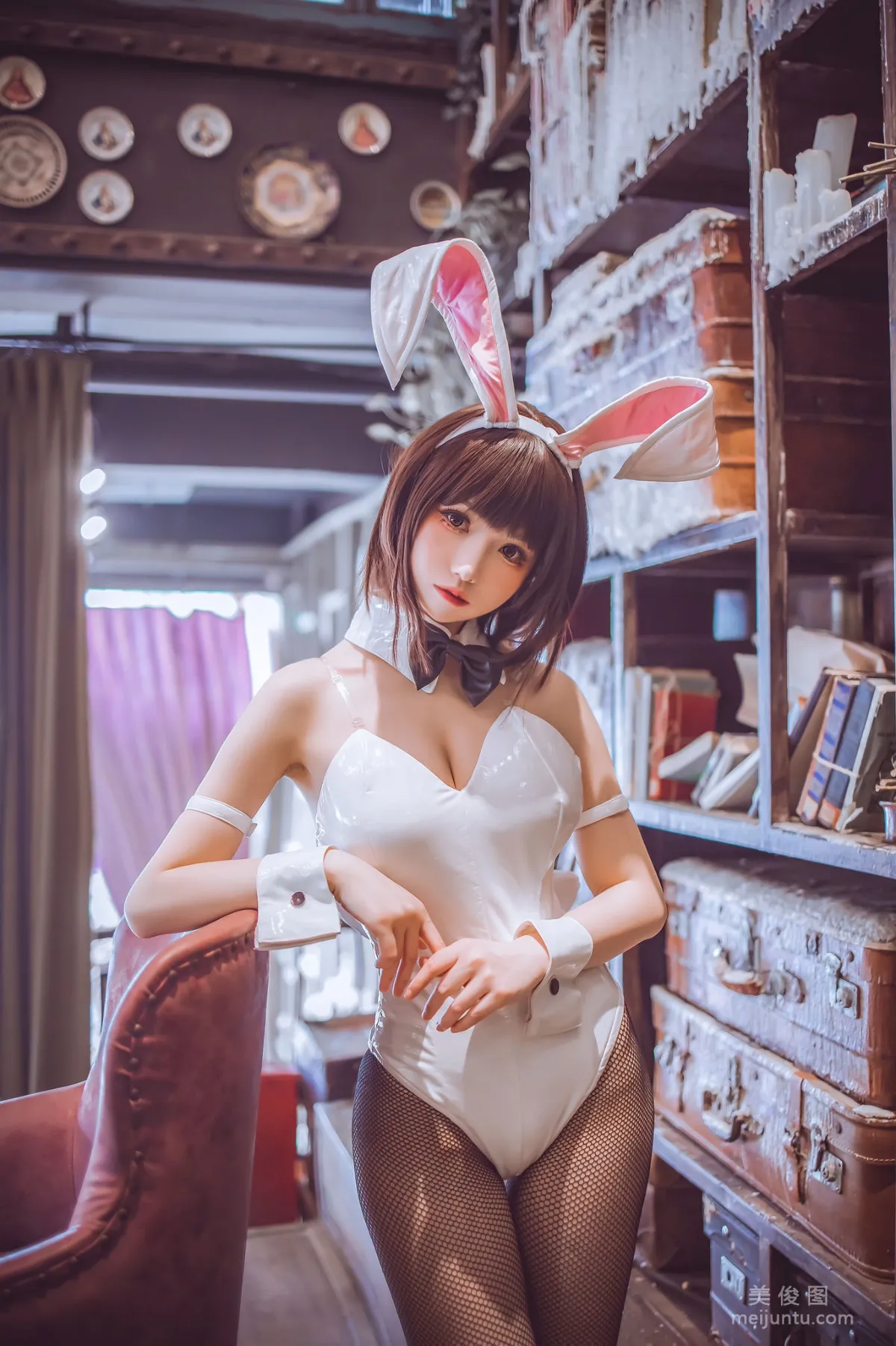 [網紅COSER寫真] 衣衣 - 加藤惠兔女郎 11