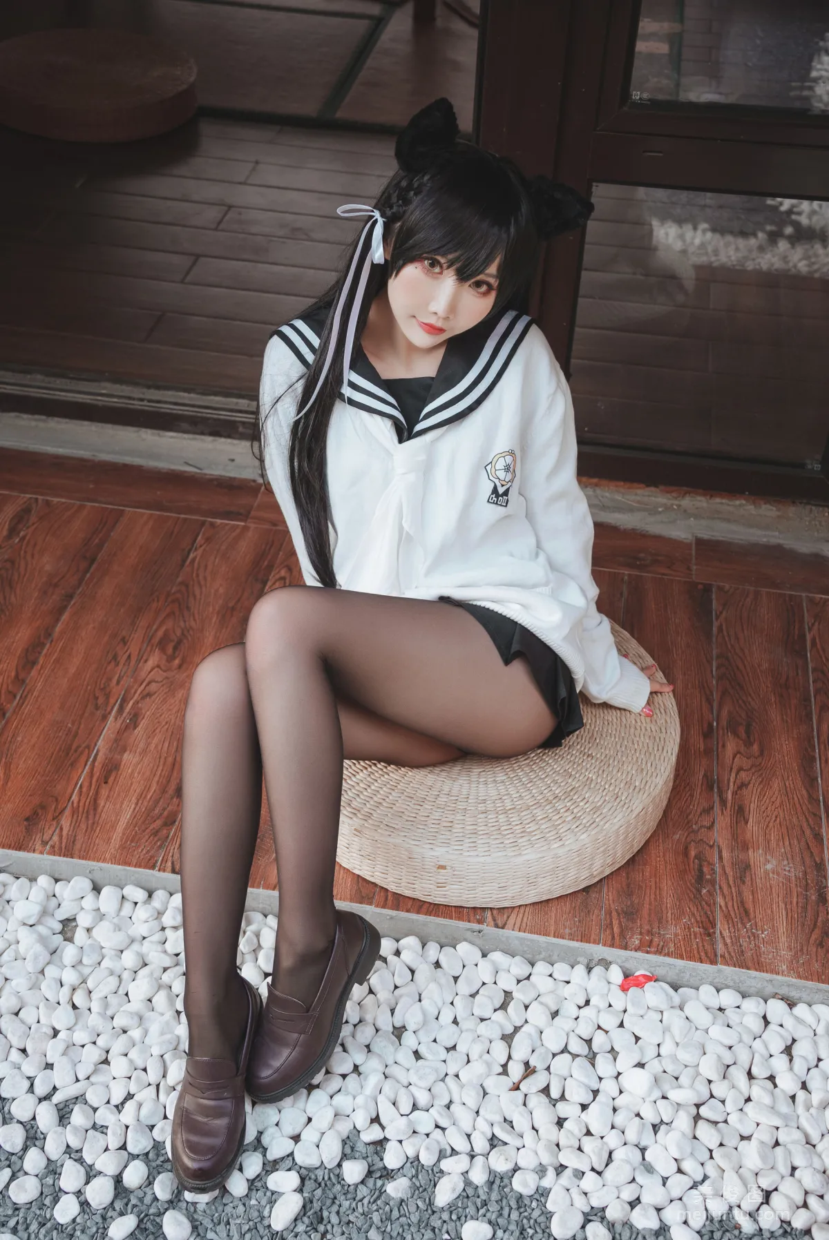 [網紅COSER寫真] 可愛人氣Coser面餅仙兒 - 愛宕JK2 13