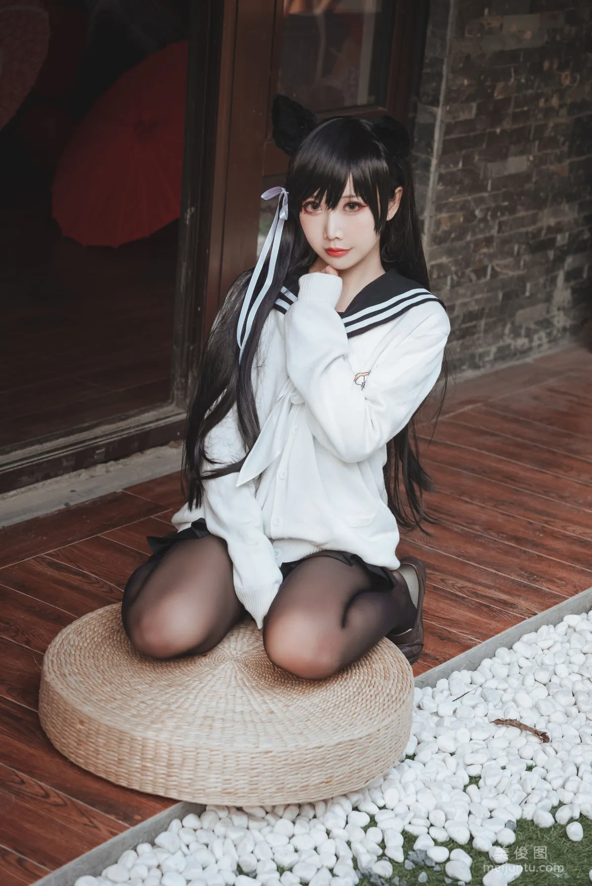 [網紅COSER寫真] 可愛人氣Coser面餅仙兒 - 愛宕JK2 9
