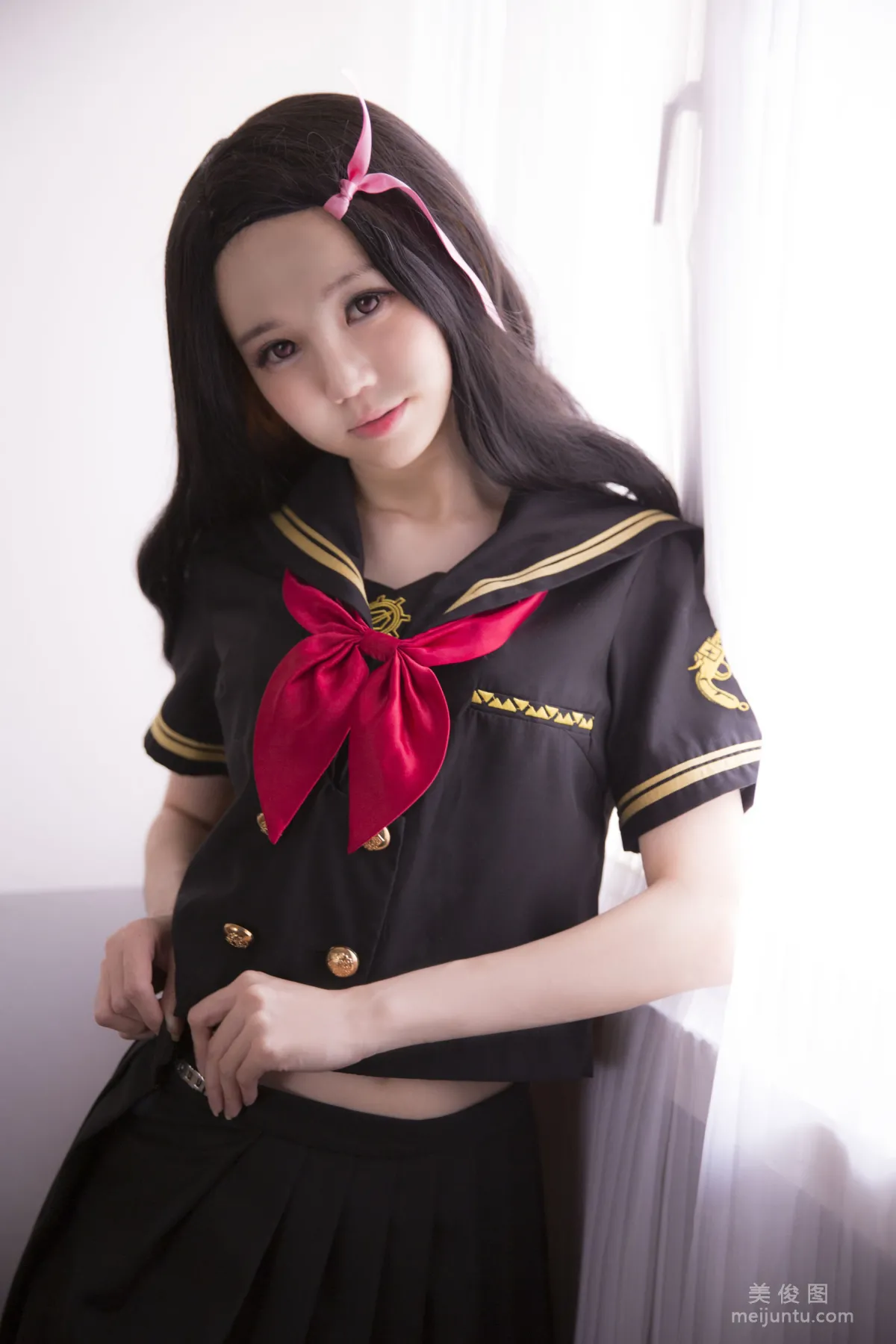 [網紅COSER寫真] Sally Dorasnow - Nezuko School 17