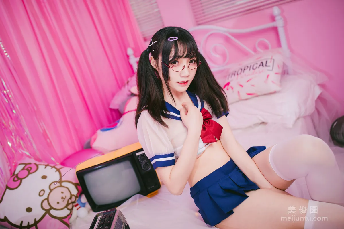 [網紅COSER寫真] 蘿莉福利真央Mao - JK 套圖 5
