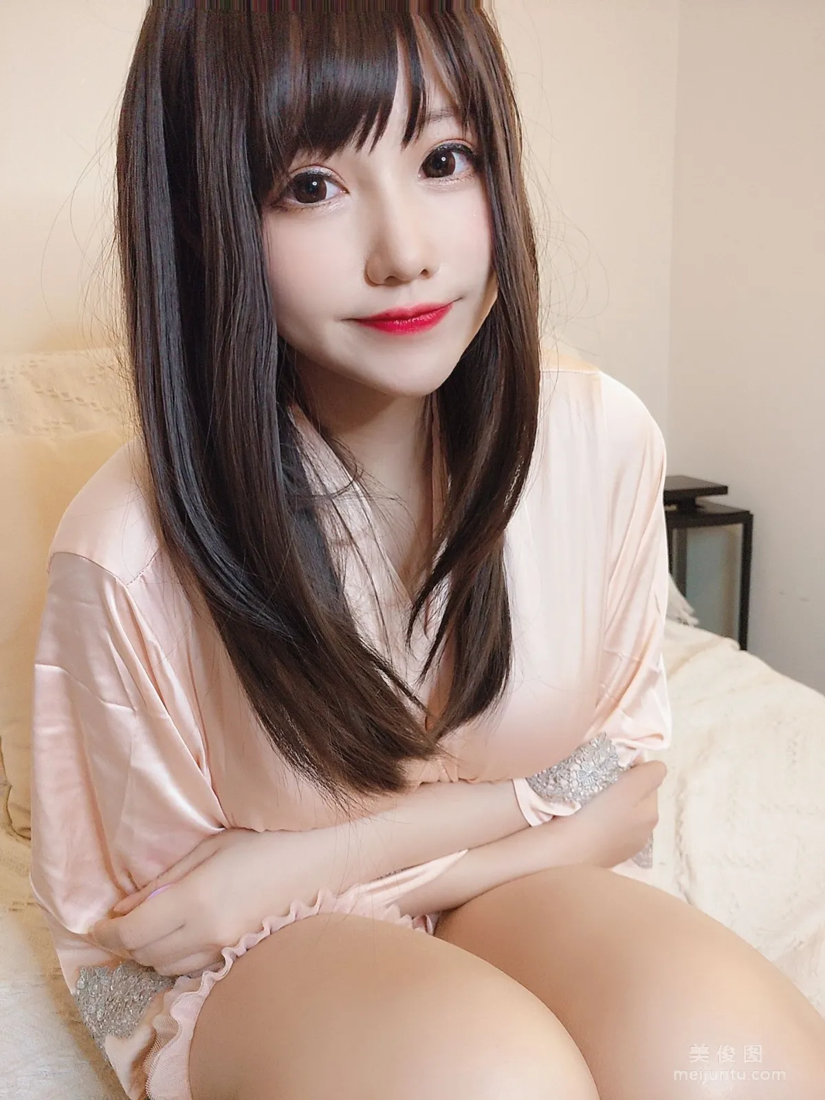 [網紅COSER寫真] 萌妹子Nyako喵子 - 妄想彼女との同棲生活 之 2組居家睡衣系列 23