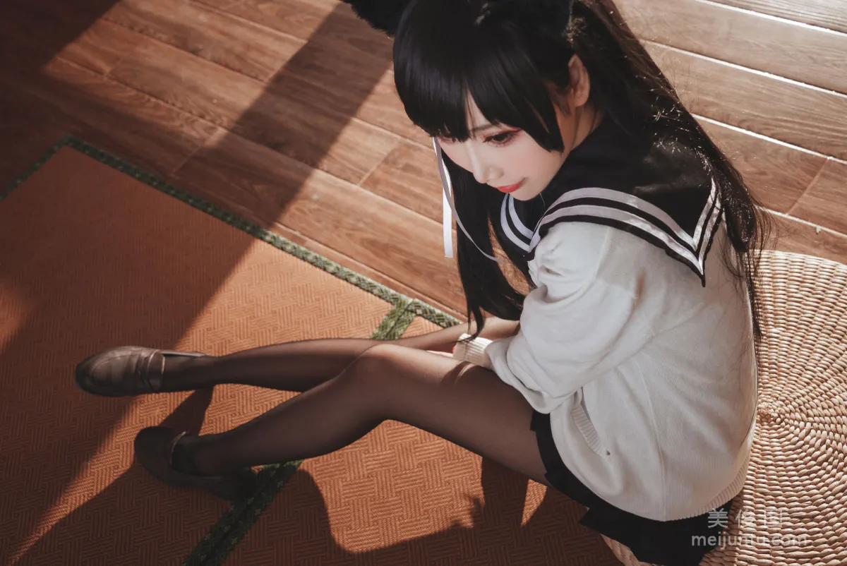 [網紅COSER寫真] 可愛人氣Coser面餅仙兒 - 愛宕JK2 3