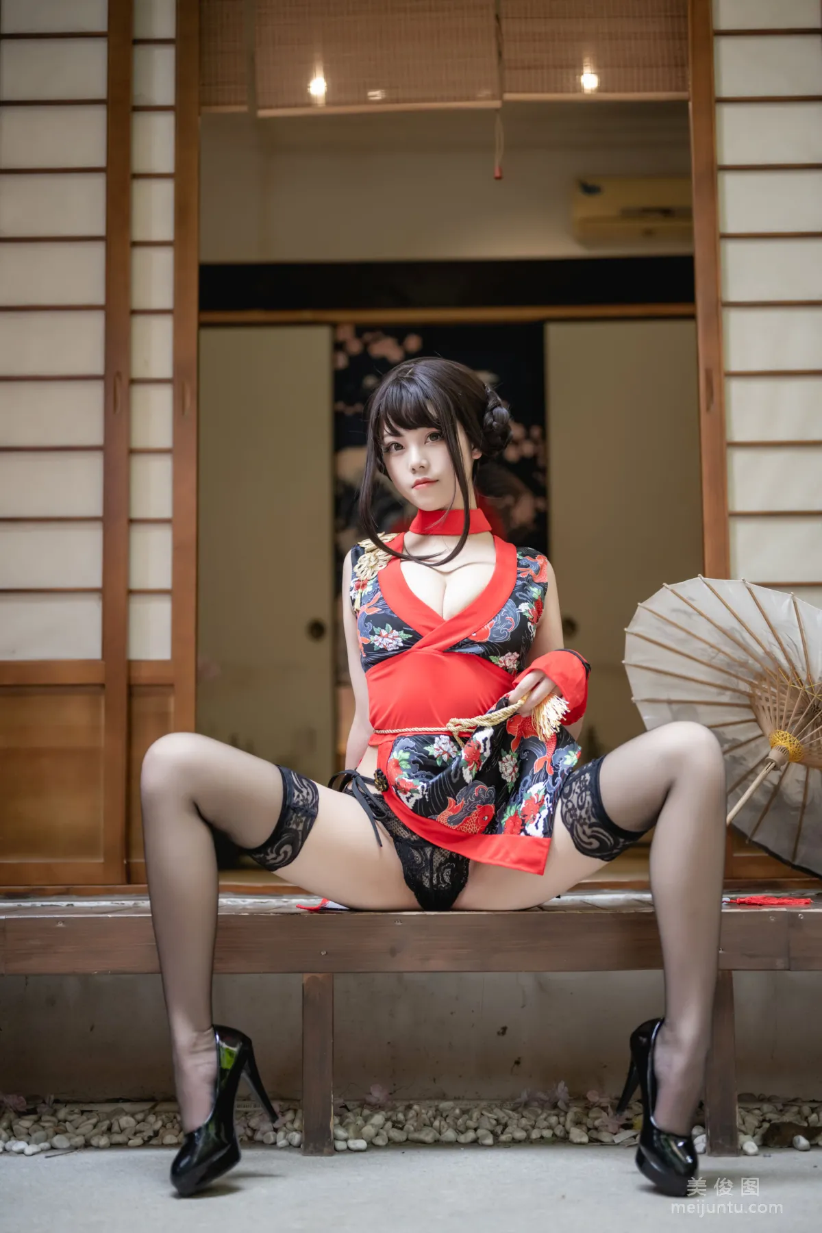 [網紅COSER寫真] 蜜汁貓裘 - 忍者2 寫真套圖 8
