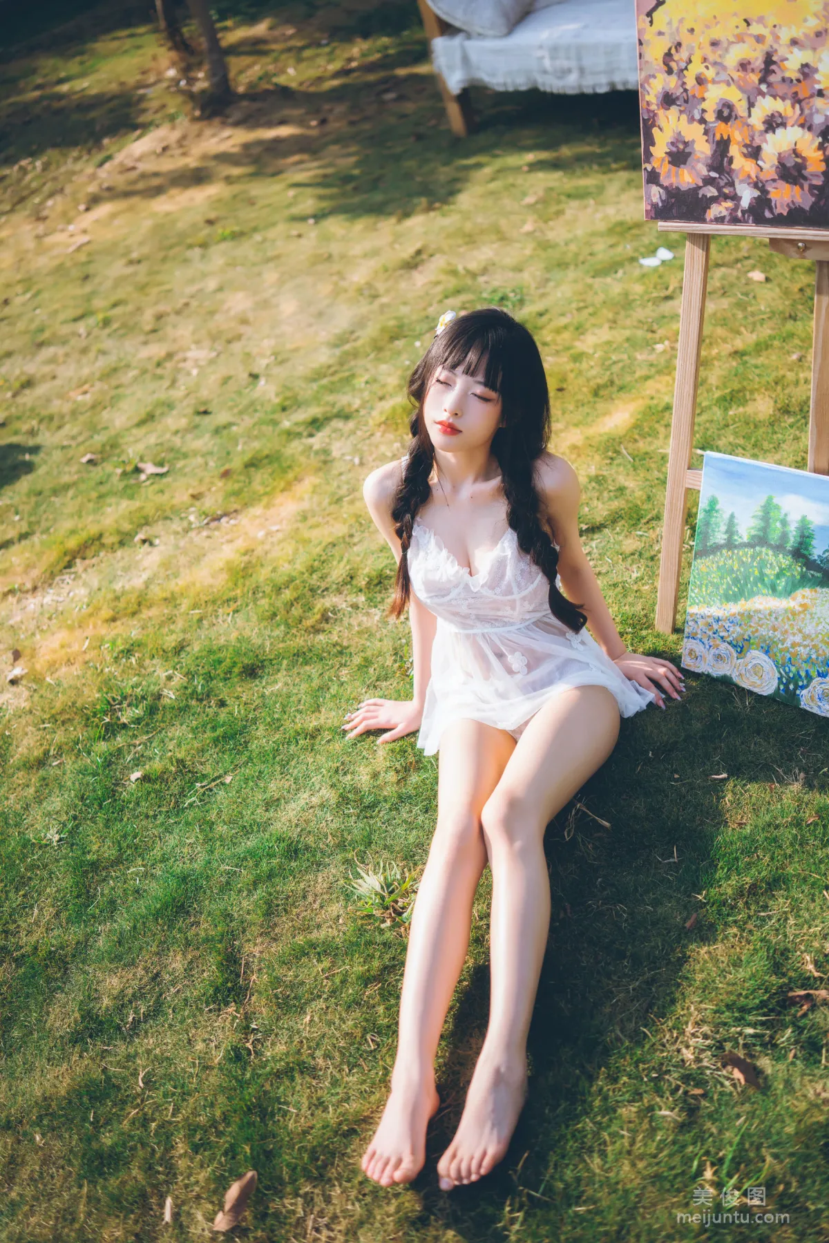 [網紅COSER寫真] 尤物清水由乃 - 田園小清新01 套圖 12