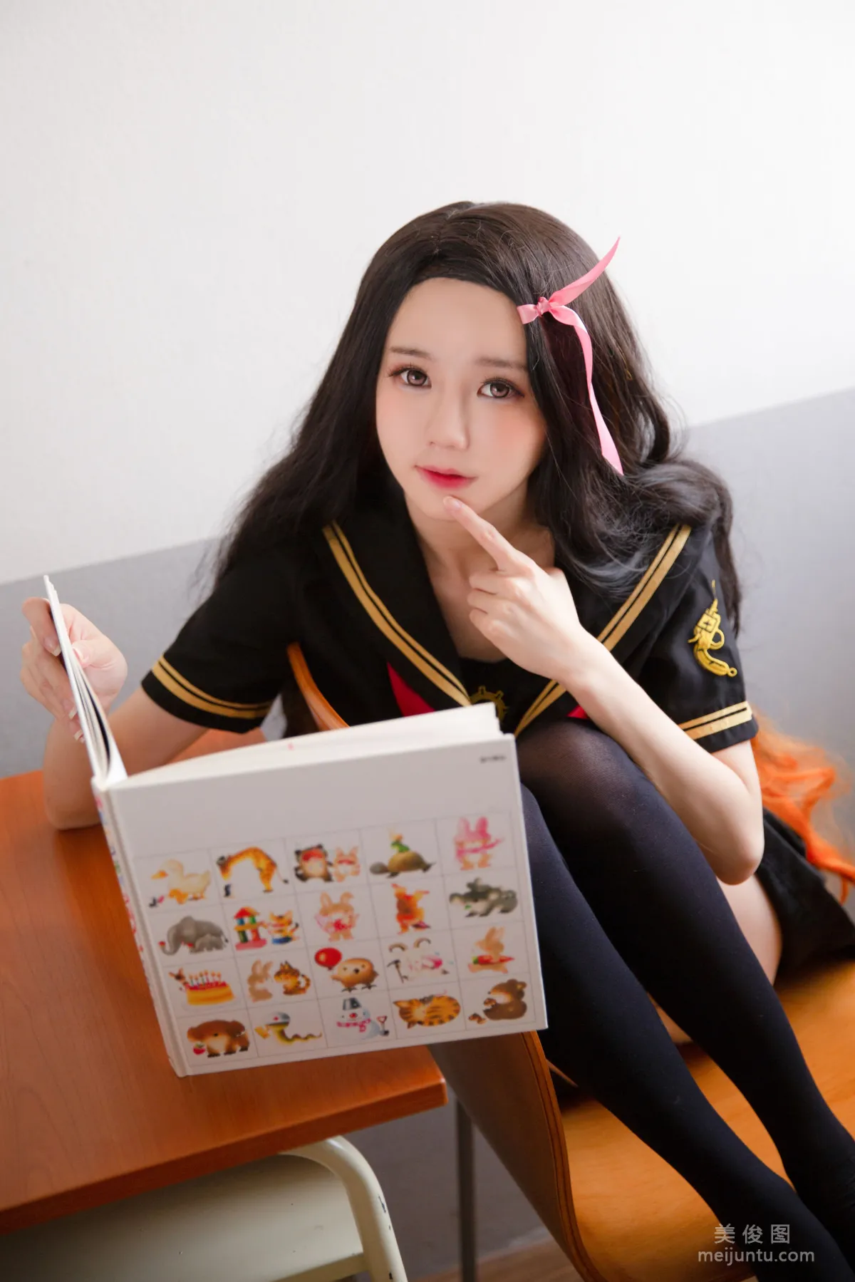 [網紅COSER寫真] Sally Dorasnow - Nezuko School 15