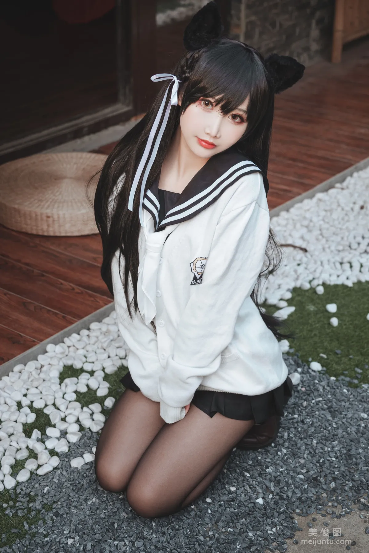 [網紅COSER寫真] 可愛人氣Coser面餅仙兒 - 愛宕JK2 8