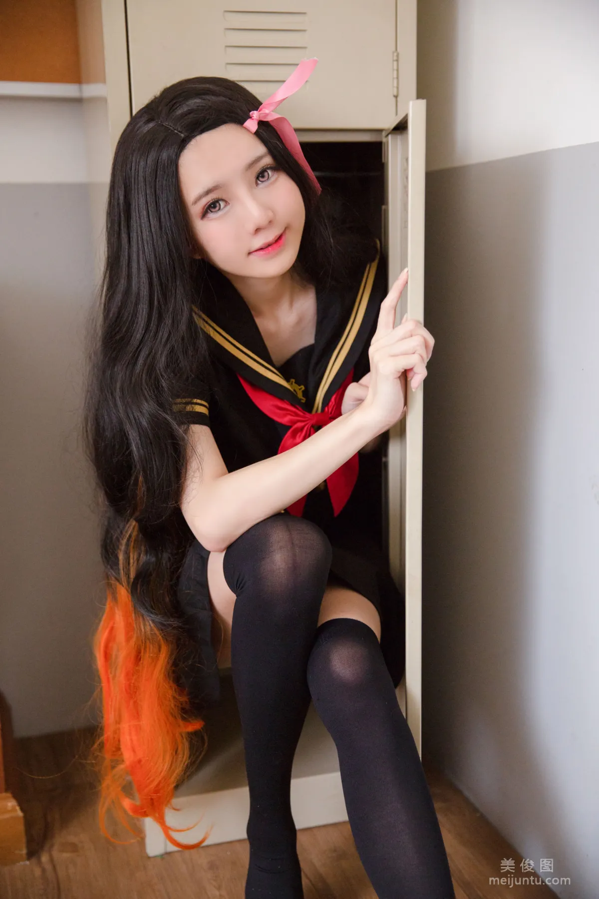 [網紅COSER寫真] Sally Dorasnow - Nezuko School 2