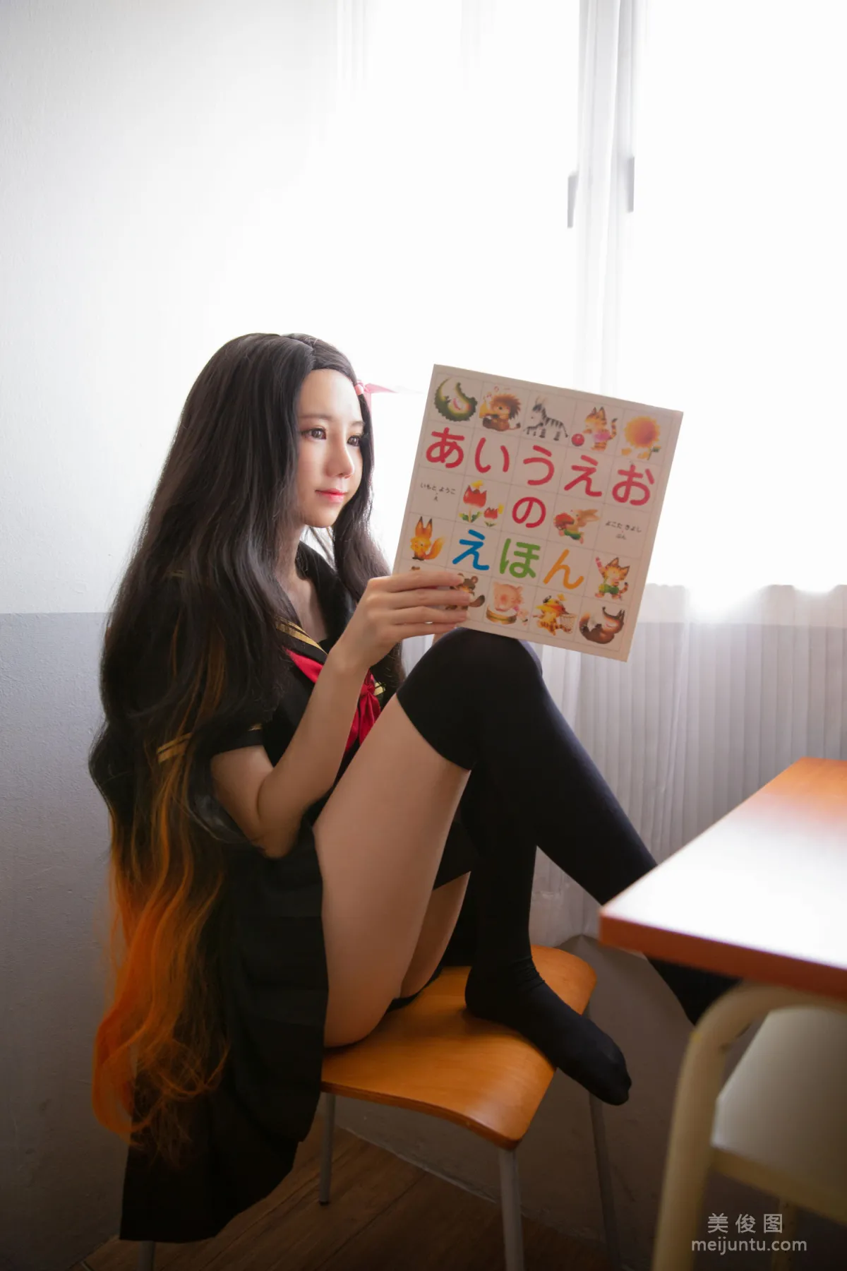[網紅COSER寫真] Sally Dorasnow - Nezuko School 11