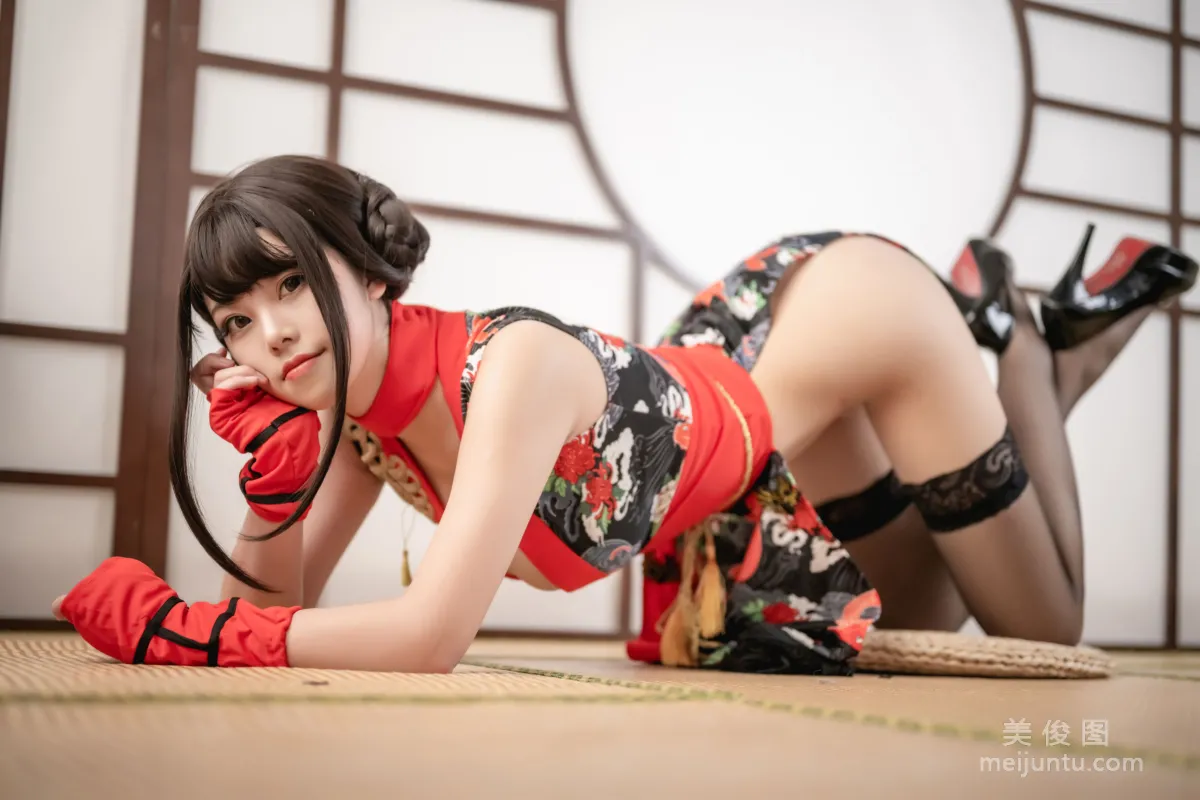 [網紅COSER寫真] 蜜汁貓裘 - 忍者2 寫真套圖 40