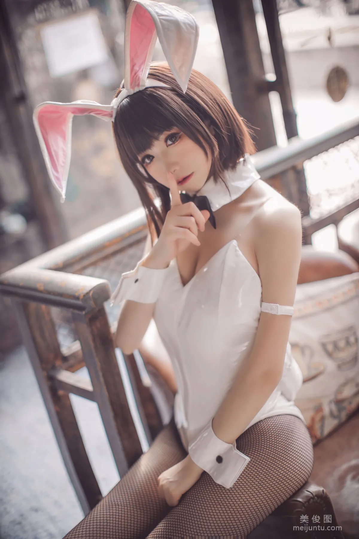 [網紅COSER寫真] 衣衣 - 加藤惠兔女郎 36