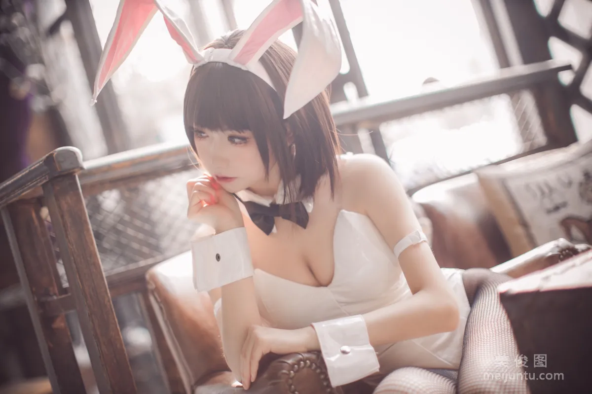 [網紅COSER寫真] 衣衣 - 加藤惠兔女郎 37