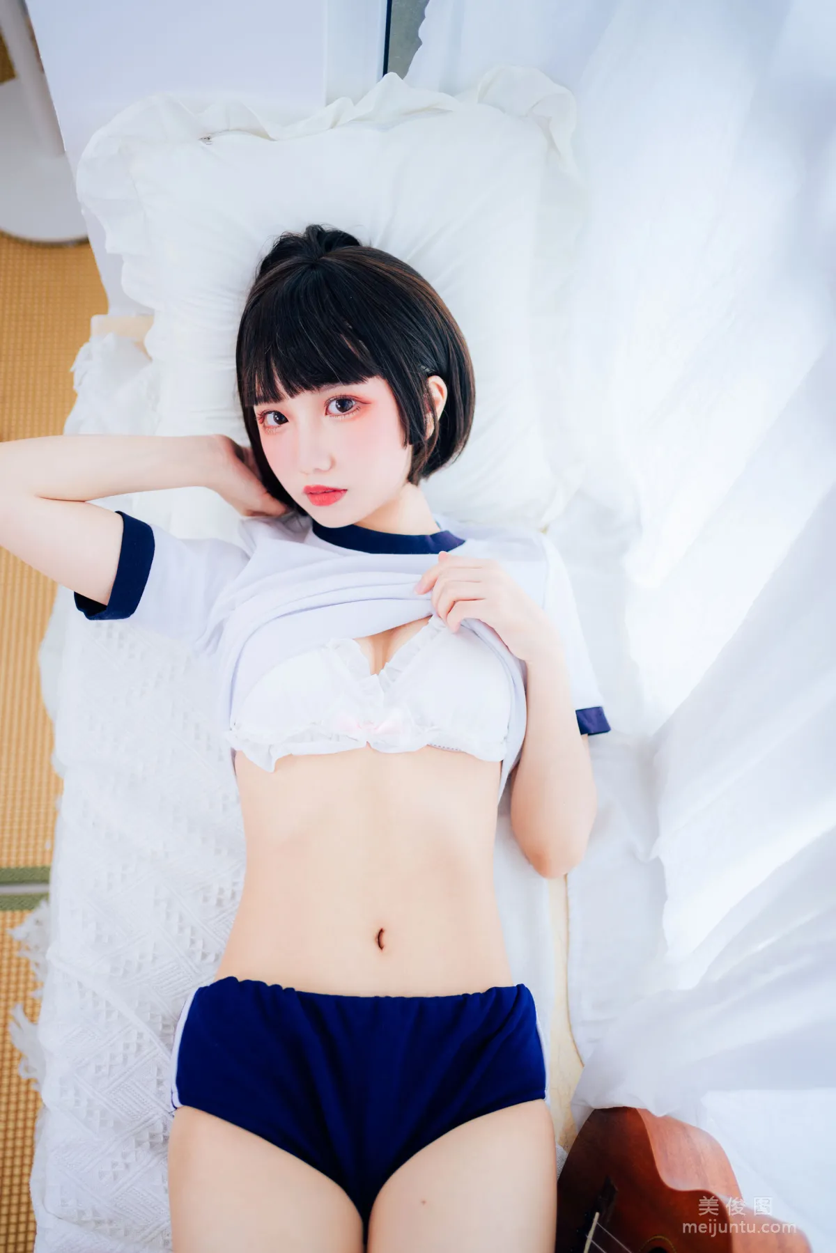 [網紅COSER寫真] 動漫博主果咩醬w - 體操服 套圖 14